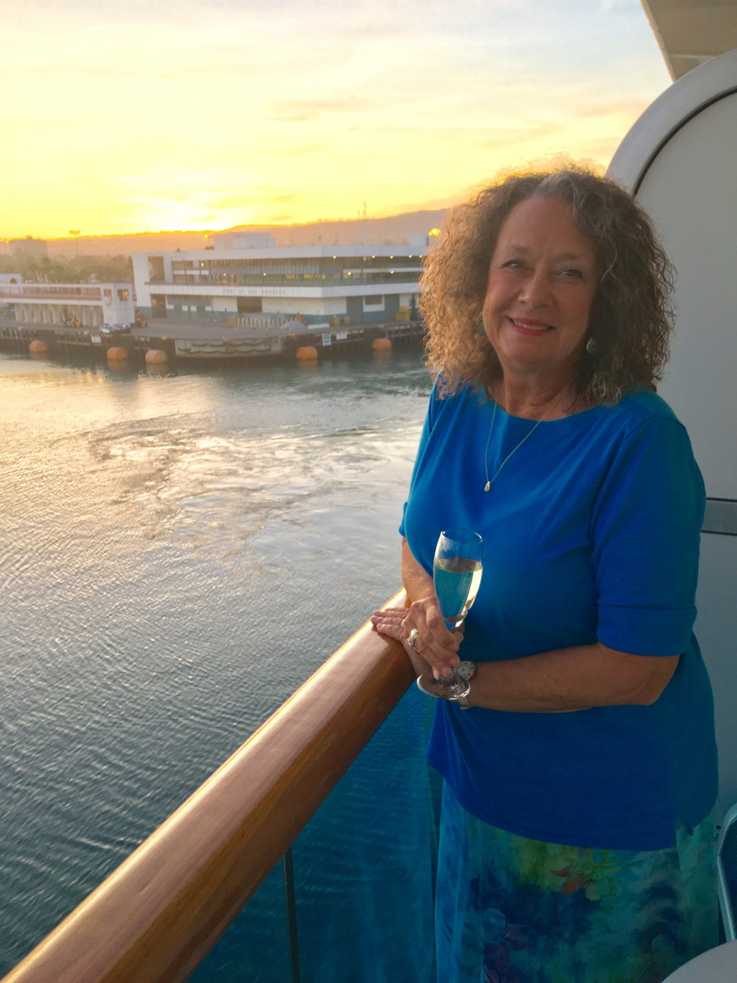 Ship balcony