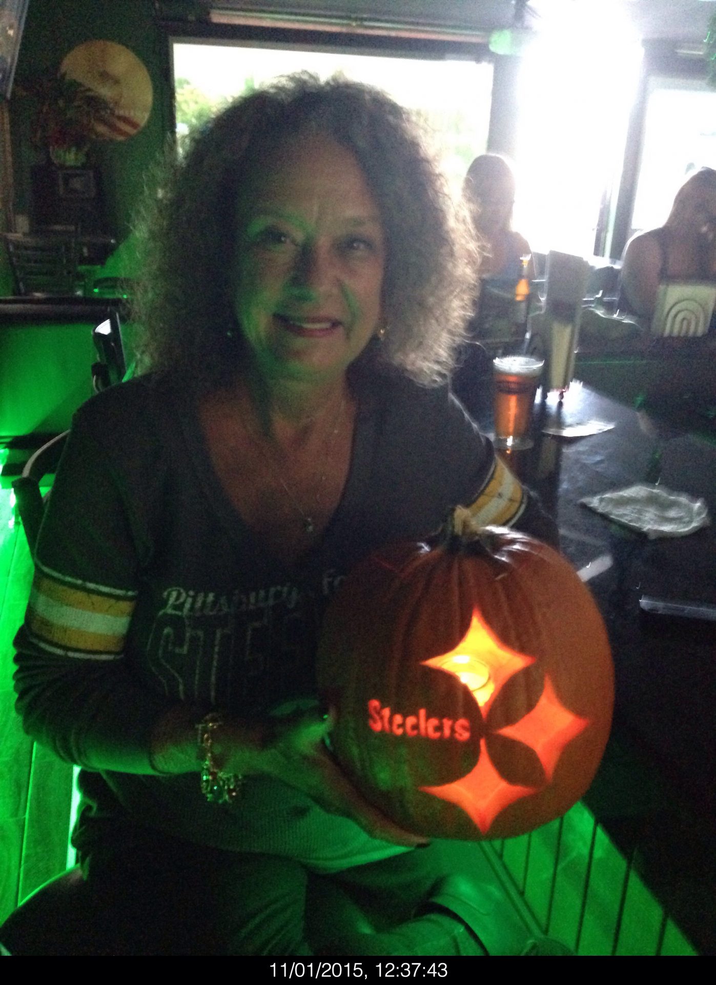Steelers pumpkin