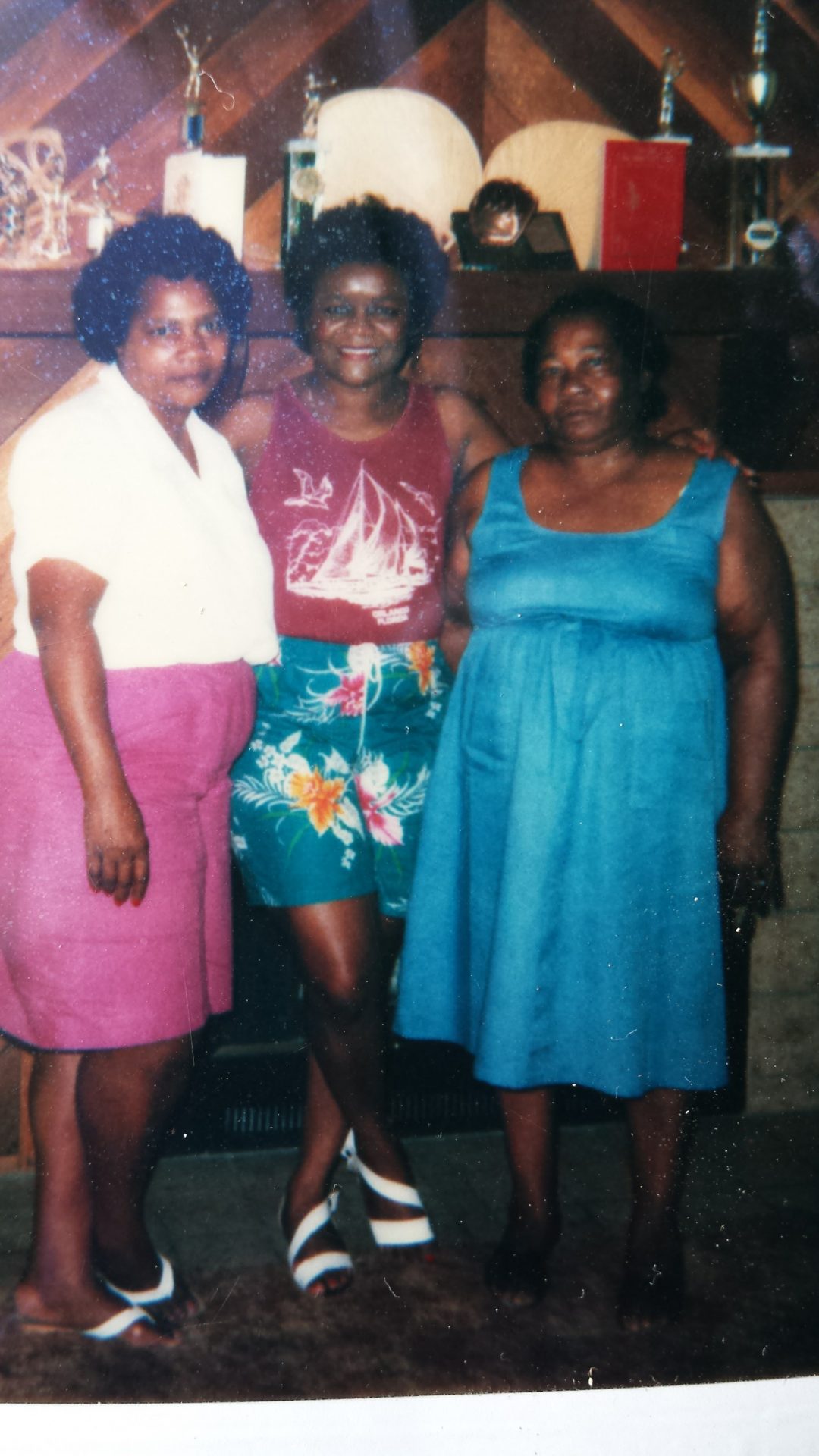 Luella, Janice and Ms. Fannie 1986