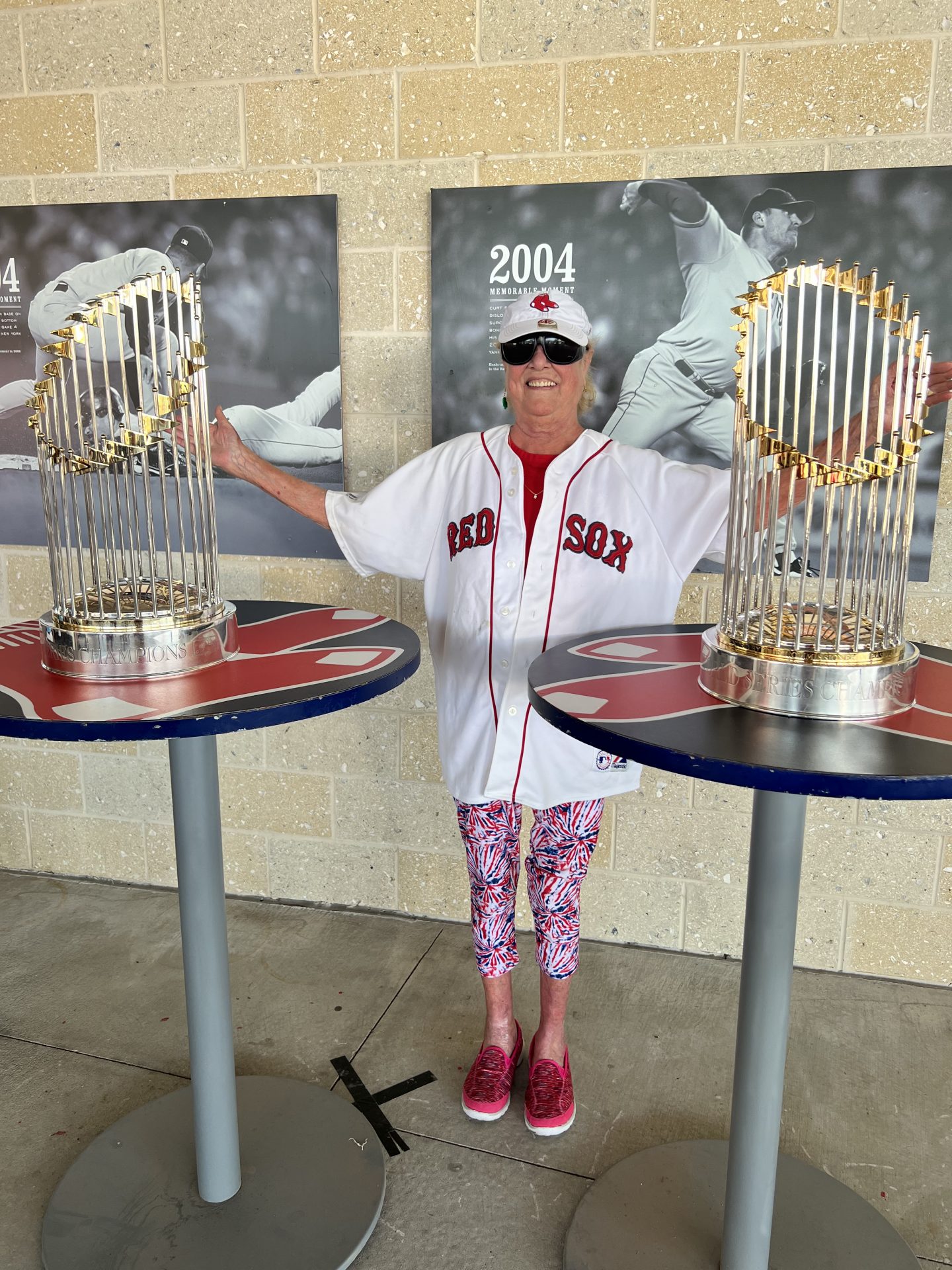 What a fun time we had at the Red Sox game last year. <br />
Miss you Luanne…  with love from another Boston gal… ❤️