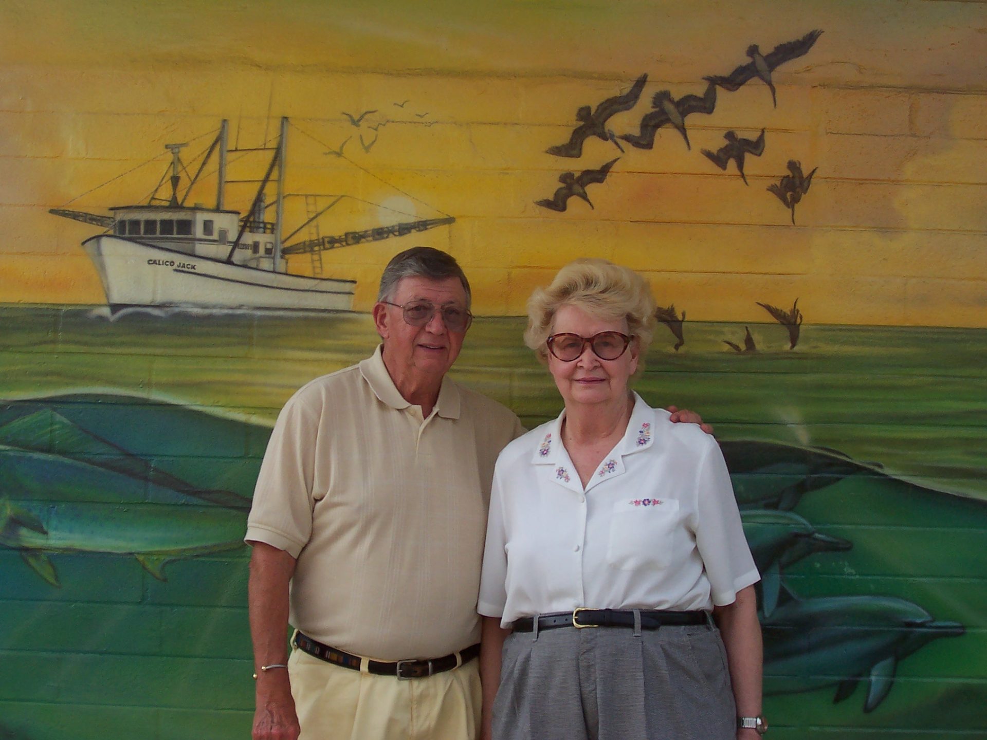 June and Bill McDaniel in Daytona Beach, FL