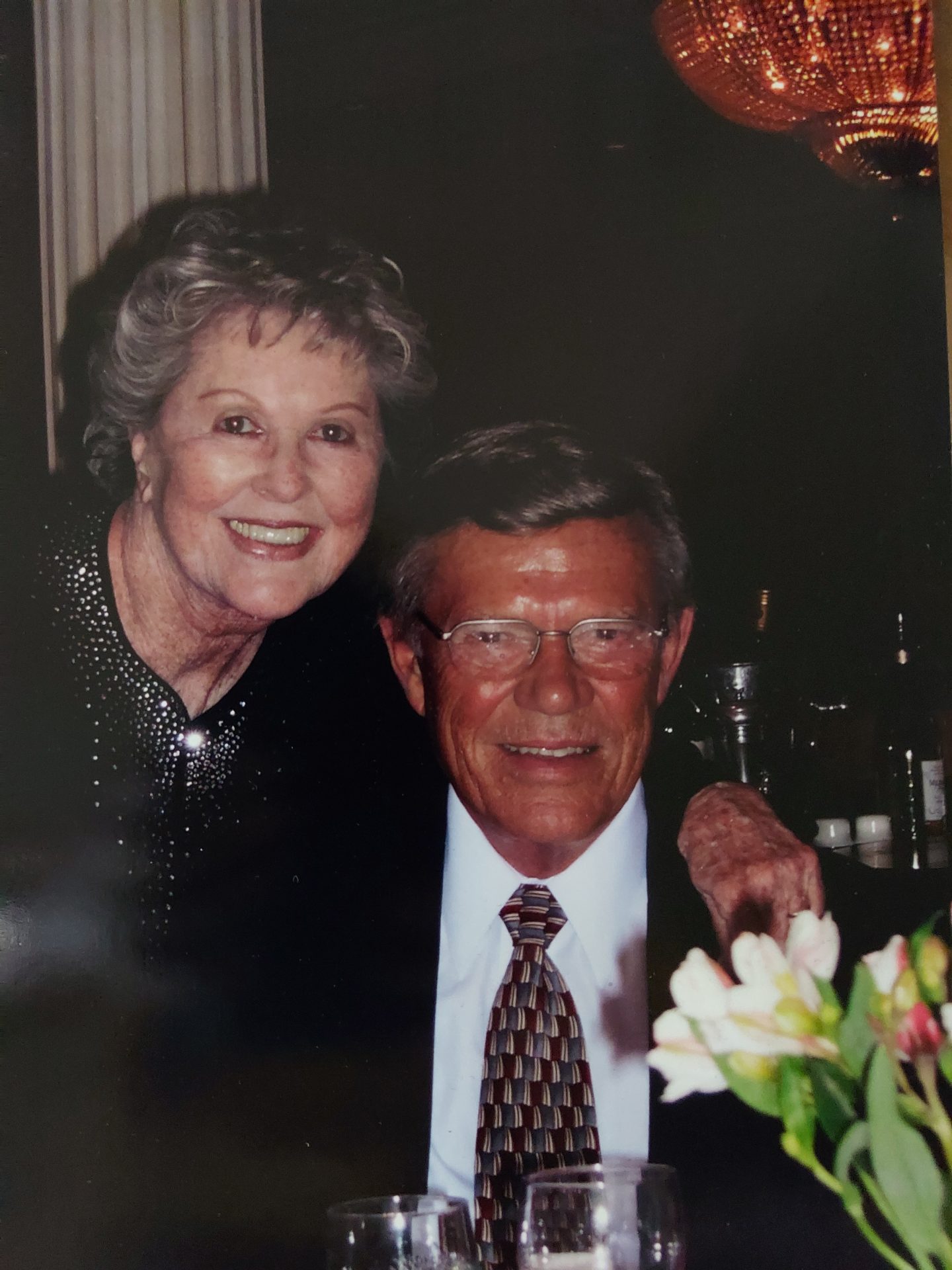 Gloria Brown and her husband Donald Thompson