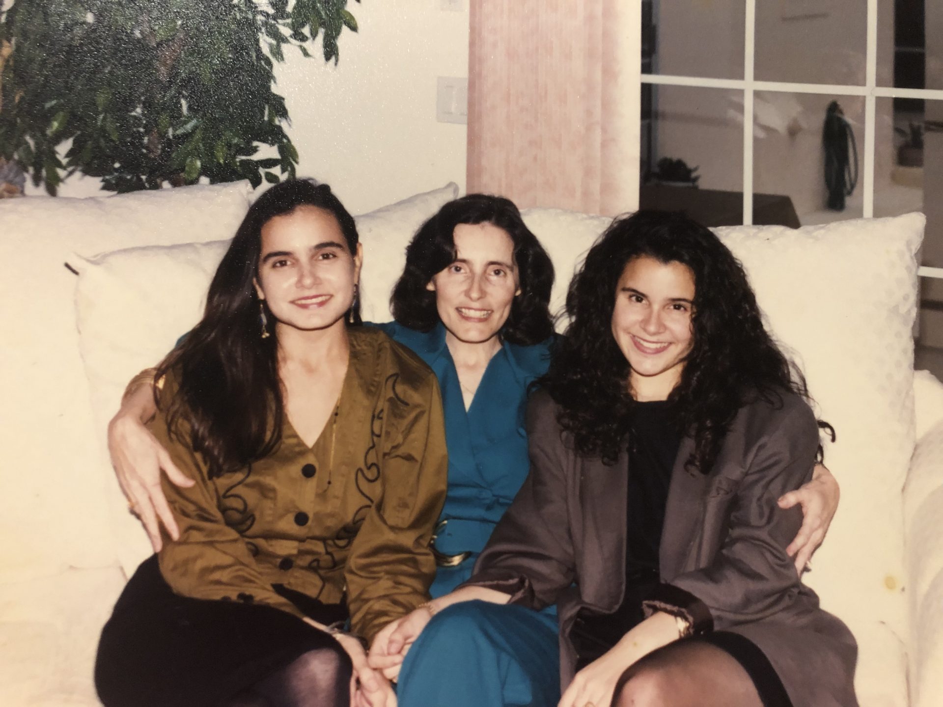 Giselle, mom, and me