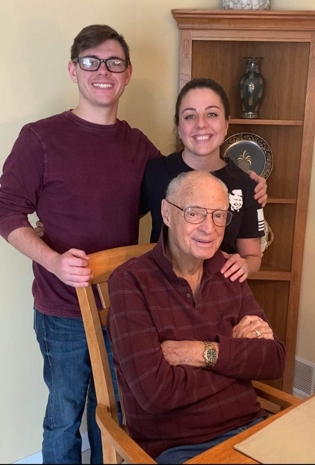 Grand-daughter Kortney and husband Braydon