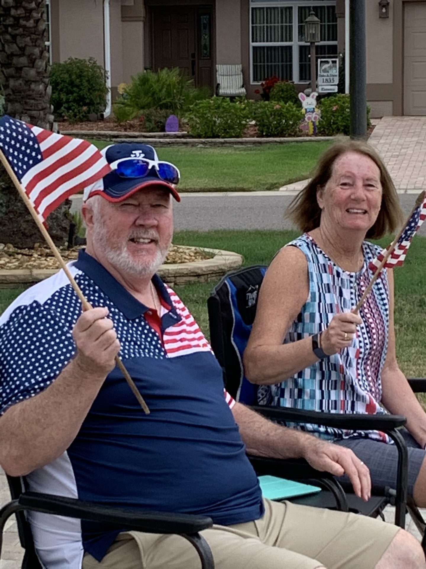 Happy Fourth of July distancing due to Covid