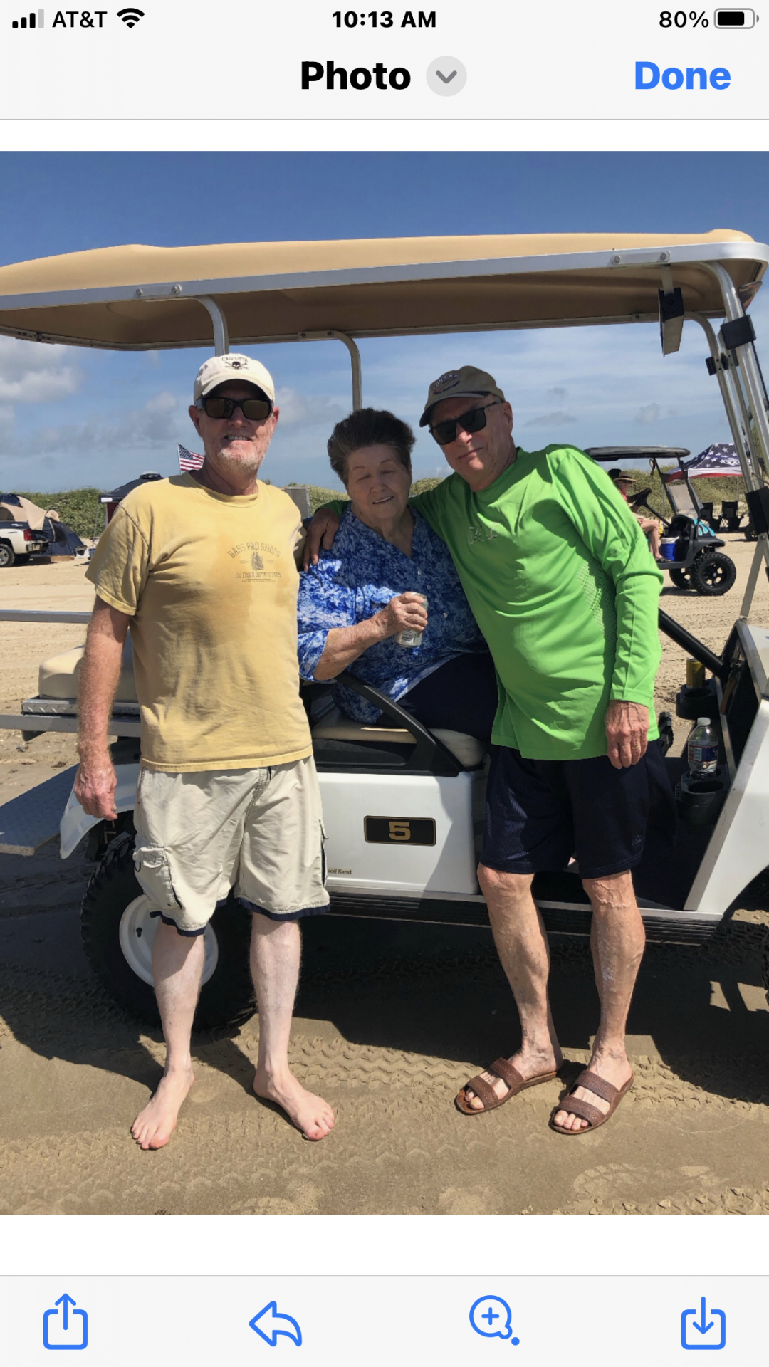 Crystal Beach Texas wonderful visit with Mildred and the rest of the Vandiver clan ♥️<br />
August 10, 2019