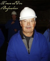 Hermann der "KALI-KUMPEL" 2012 im Erlebnisbergwerk Melkers, Germany