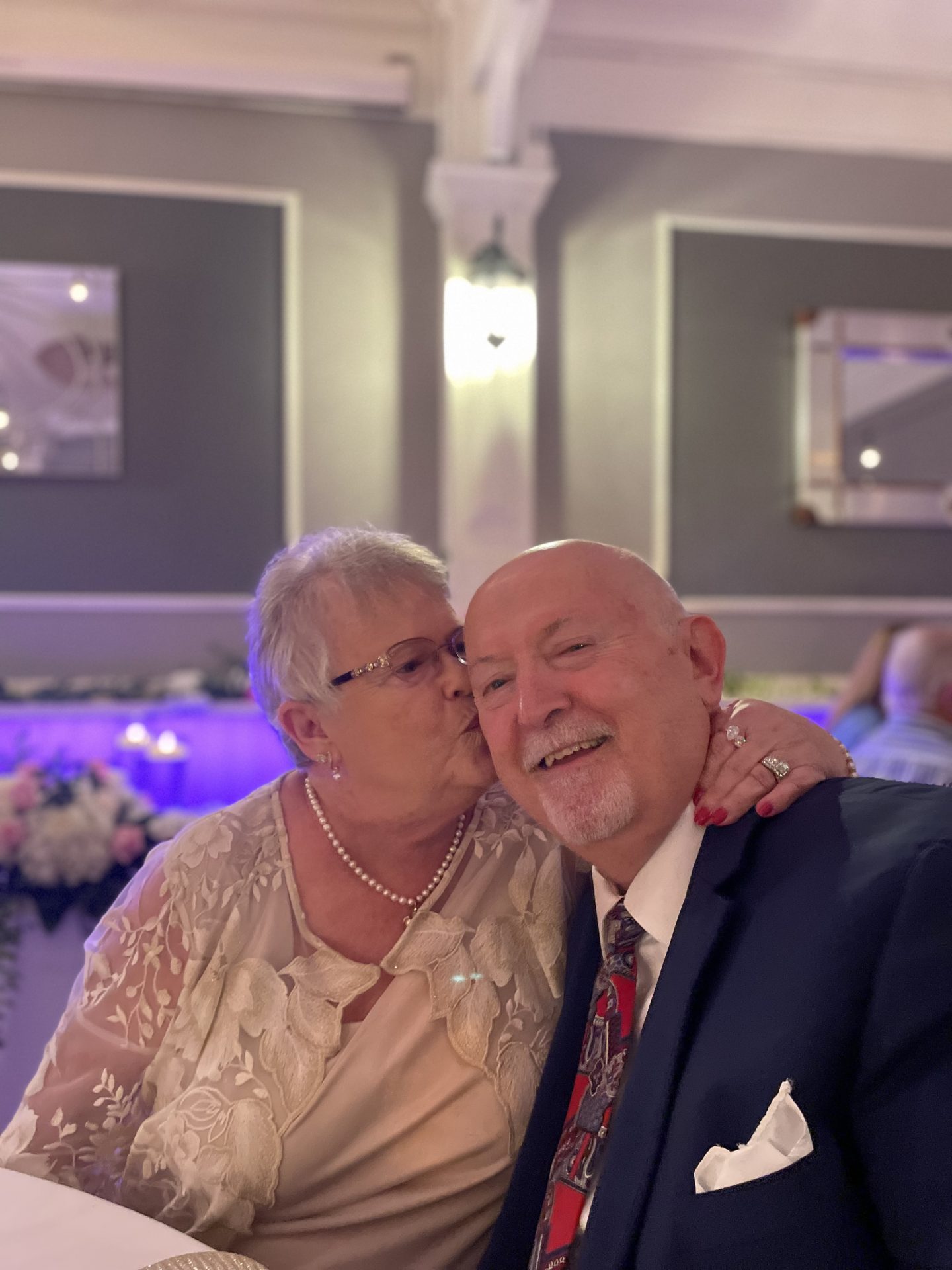 Dad and Mom at Greg’s Wedding.
