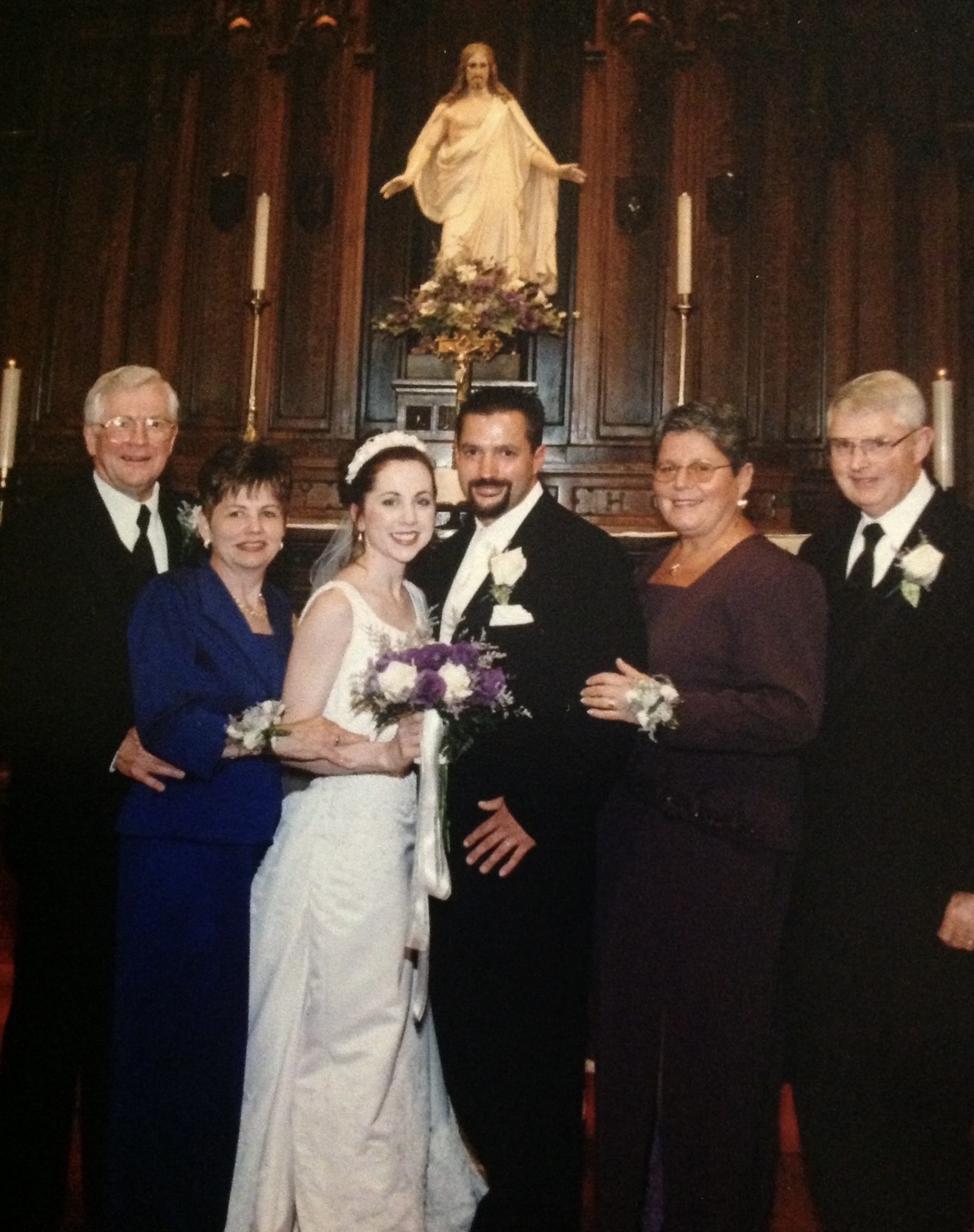 Jeff & Michelle Ryburn’s Wedding. Barb & Glenn Ryburn & Mary Jane & Dennis Connor.