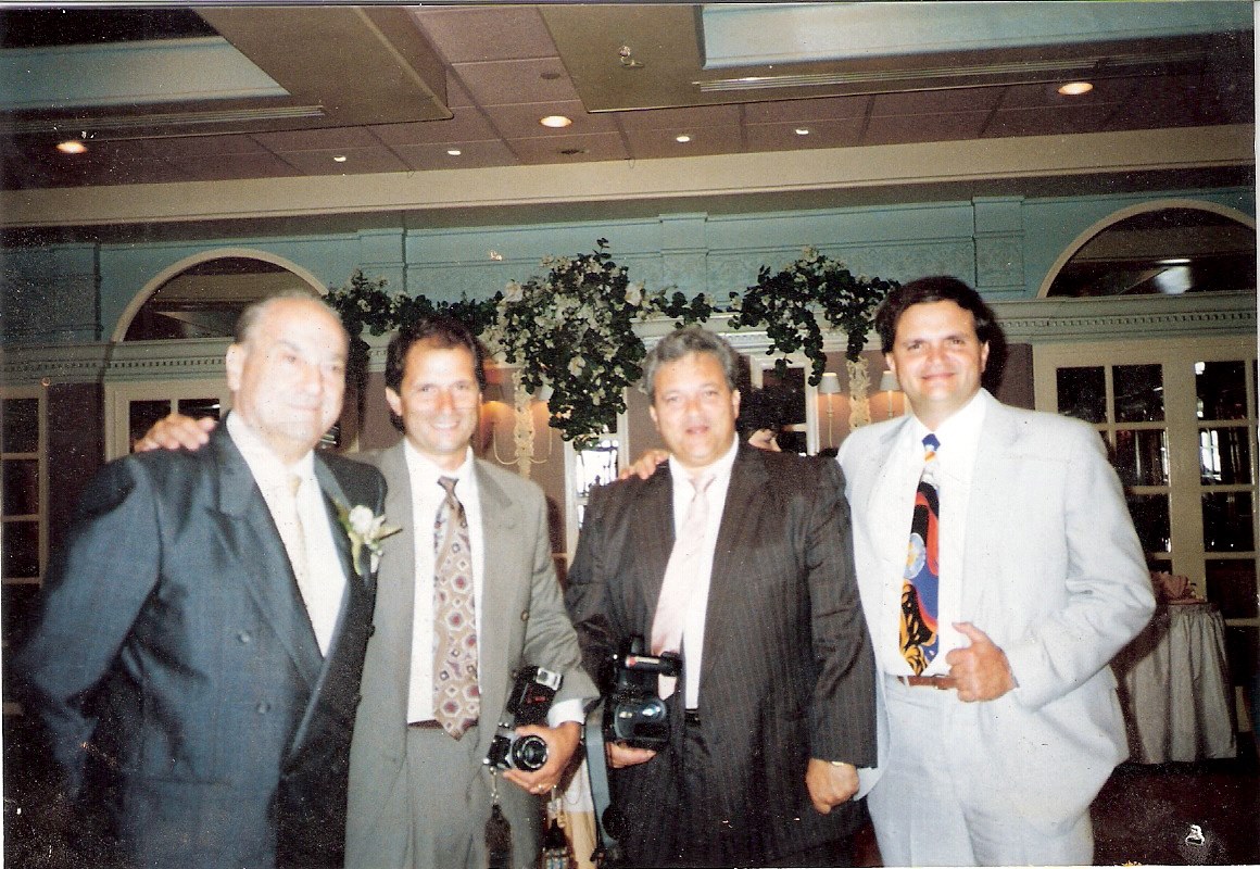 The Greatest.....Frank with his Dad and Brothers