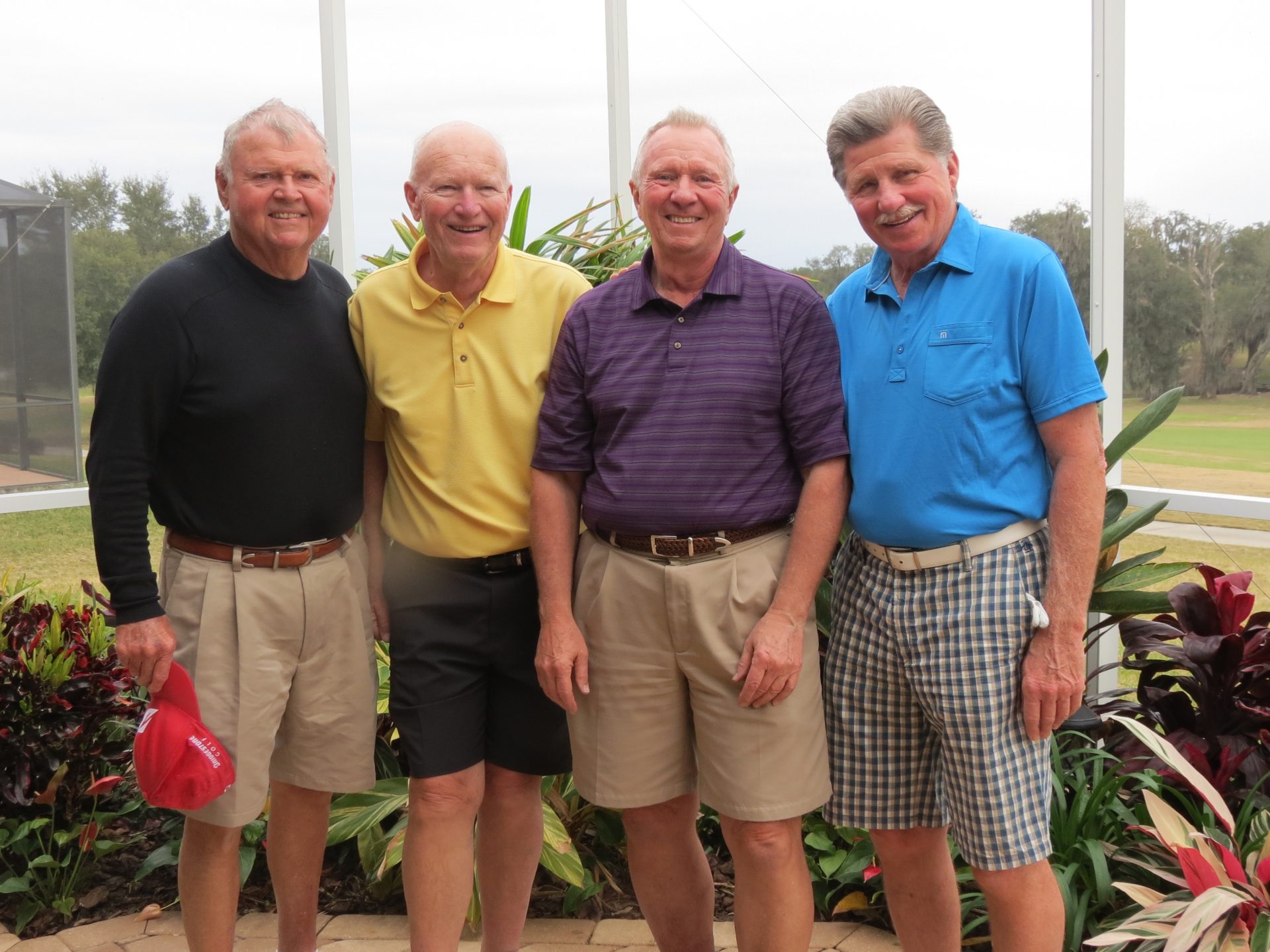 Roger and I have been close friends for over 60 years and I will forever treasure the many memories and good times we shared.  The vast majority of our interactions, as you might expect, revolved around Roger’s beloved vocation and avocation…….the sport of golf.  Our friendship began back in high school when we were on the golf team, caddied and worked on the grounds crew at Riverside Country Club together.  While at Riverside we built a mutual friendship with Tom Chlapecka and Menard Heydanek.  Together we became known as the “Fearsome Foursome” and shared many enjoyable rounds of golf together.  One of the highlights back then was our famous “Annual Dinner Party”.  Each year when Roger’s parents went on vacation, the four of us prepared and hosted a gourmet dinner party for our dates at Roger’s house.  It was a simple and innocent time, that was big part of our growing years.  In our later years, we still managed to find time to golf together in spite of the miles that had separated us.  We had two particularly memorable golf tips together.  After I purchased a vacation home in Florida, I hosted a golf outing where we played four different courses in the Tampa area.  On that trip we took a picture of the four of us that constantly reminds of the happy times we had together.  Our last trip was to Winona, Minnesota where Roger played on the golf team at St. Mary’s University.  Roger loved going there to escape the Florida summer heat and renew memories of his prime golfing years.  This was the last time the four of us were together and able to share what was probably one of Roger’s last rounds of golf before illness prevented him from playing any longer.  <br />
Throughout his lifetime, I have always known Roger to be upbeat, laughing and kind to others.  However, two traits that stand out for me were his dedication and positive attitude.  Roger was thoroughly dedicated to golf and was one of the few people I know that probably spent 10 times the amount of time practicing to perfect his game rather than playing (just the opposite of most of us).  He was also very dedicated to his whole family and especially to his daughter Lisa in whom he instilled his passion for golf and helped become an All American, NCAA Champion at the University of Florida.  Roger’s positive attitude was present apparent from our first meeting.  However, it was never more so than when he was incapacitated and spent his last few years confined to a hospital bed.  I routinely called Roger and also had the opportunity to visit him while on a tip to Naples.  It never failed to amaze me how he never complained about his situation, kept his Catholic faith, and remained positive & optimistic when faced with such a difficult situation.<br />
Our “fearsome foursome” is now a twosome.  I hope that Roger and Menard are thoroughly enjoying themselves on some “heavenly” golf course and thinking of all of us who remember them.