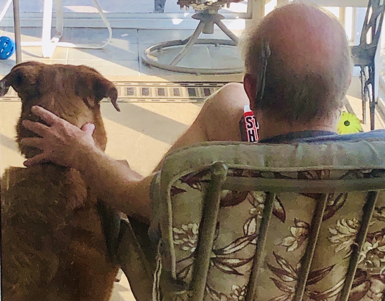 Russ and his best friend Ginger