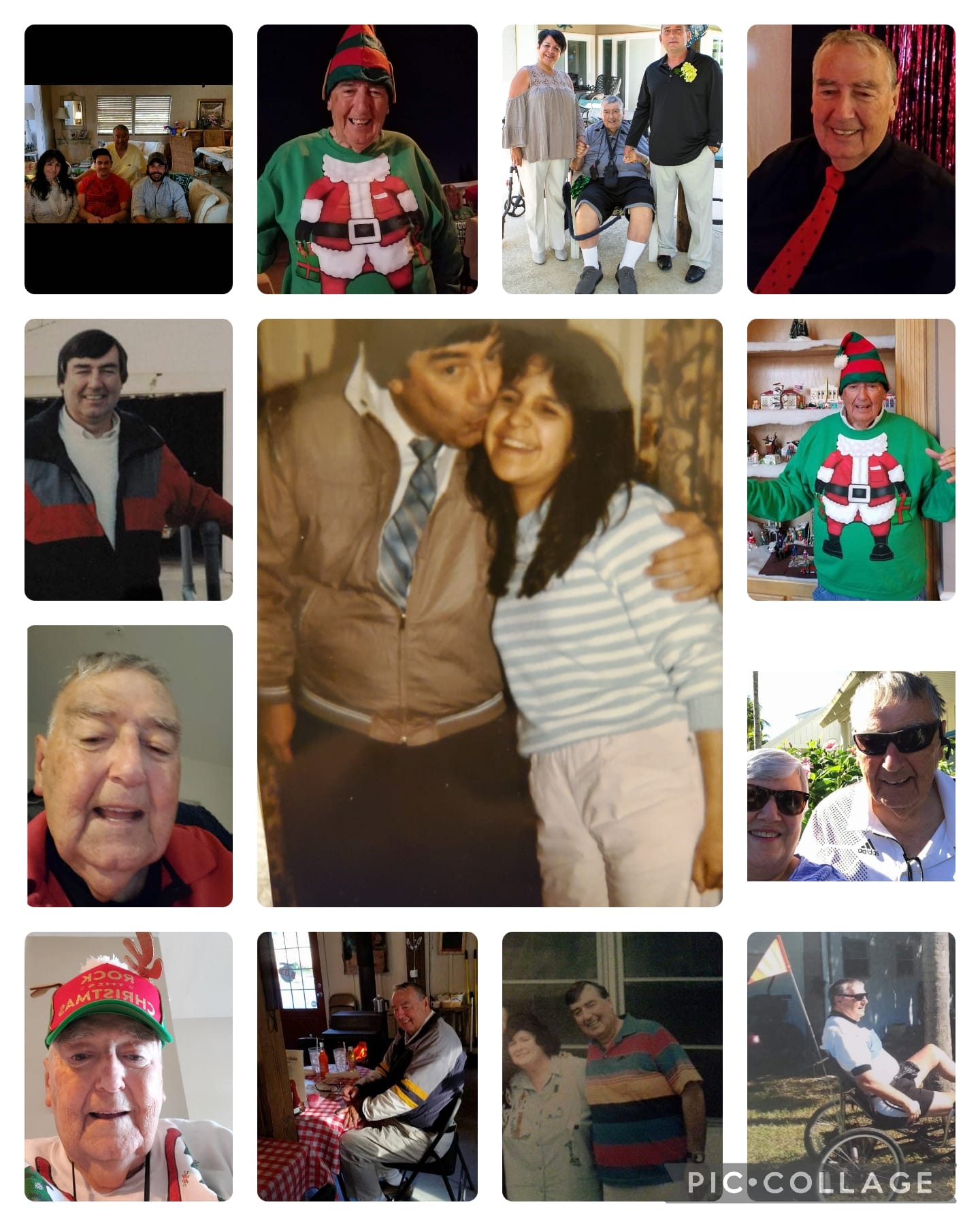 Collage of Toms Pictures