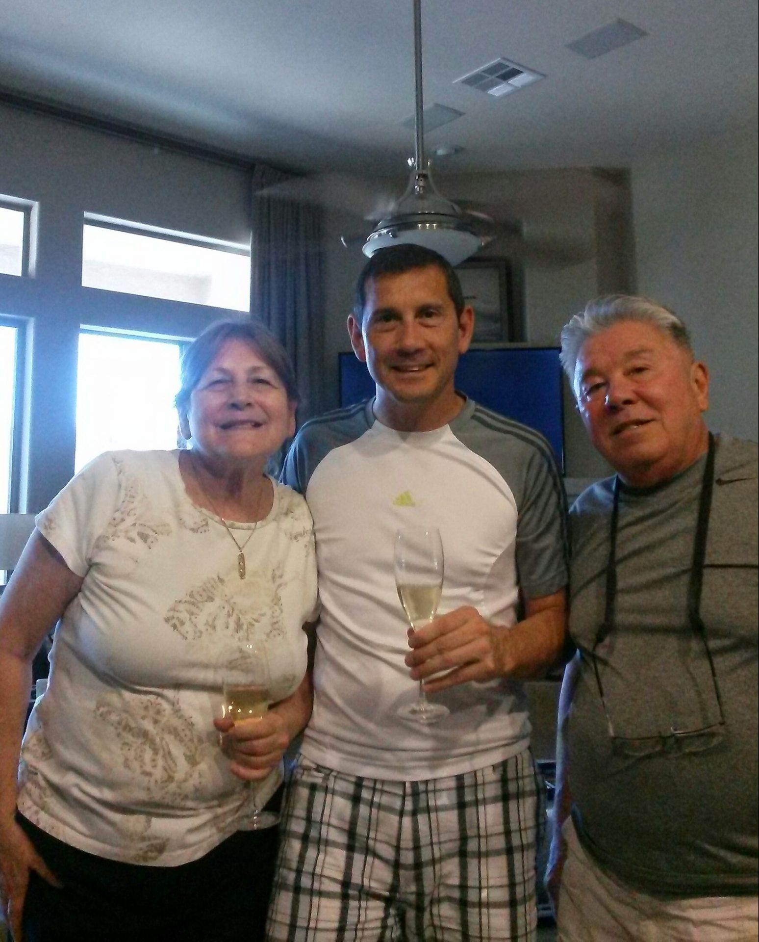 Dinner at Morales condo in Las Vegas NV.