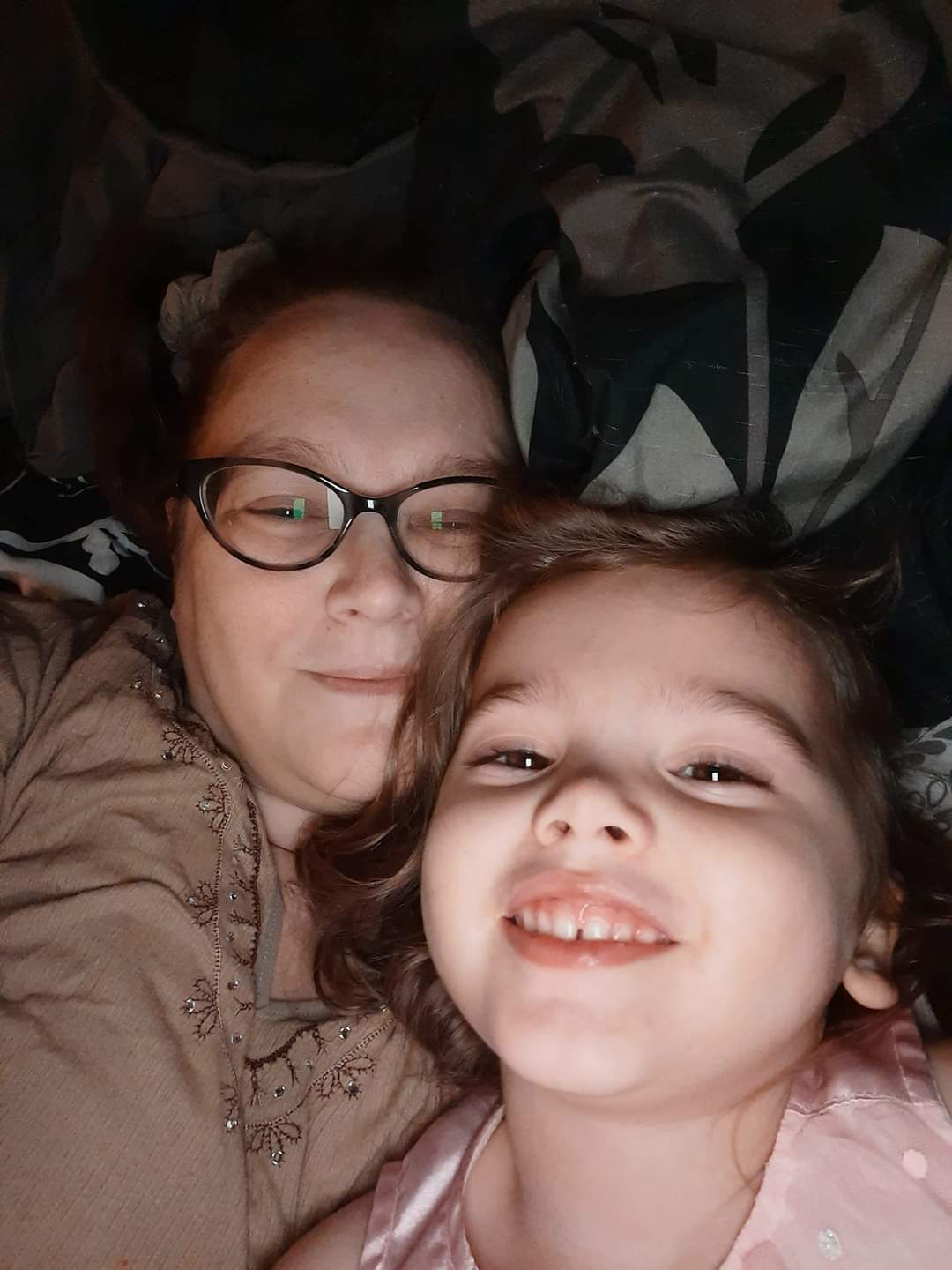 Candace and her granddaughter Adeline.<br />
She misses you so much