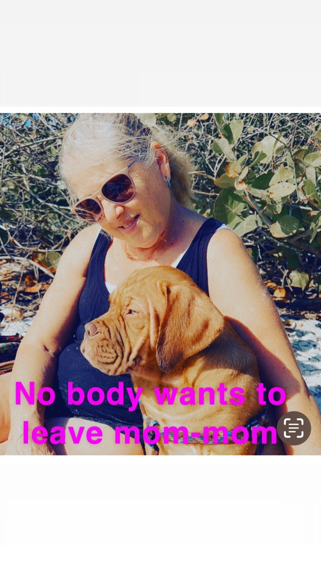 The best woman! Love you & miss you tremendously