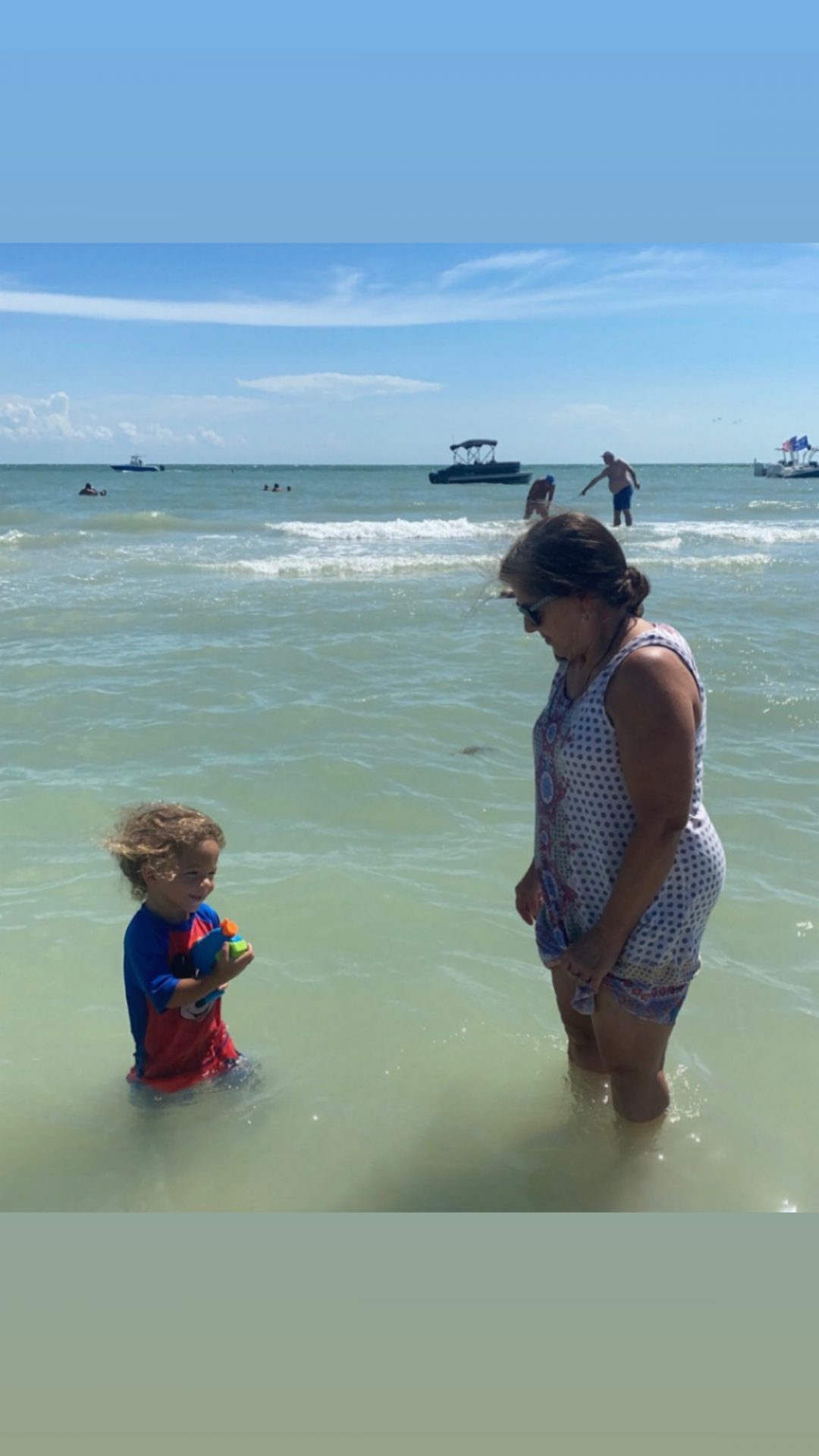 Barbara & 2nd grandson