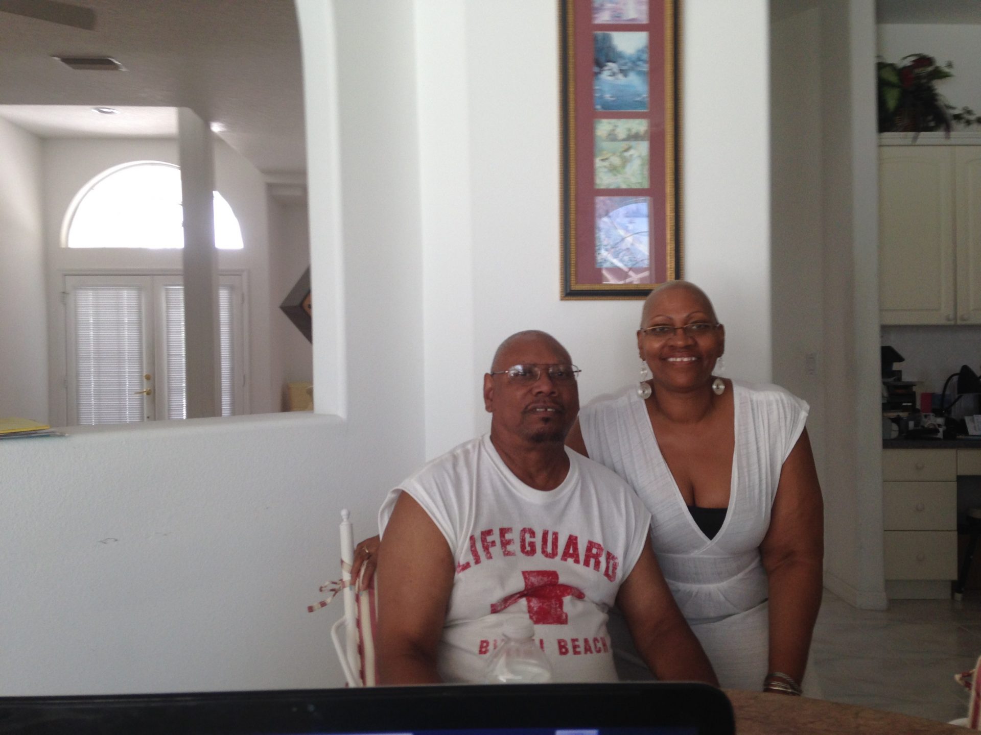 Me and daddy just chilling