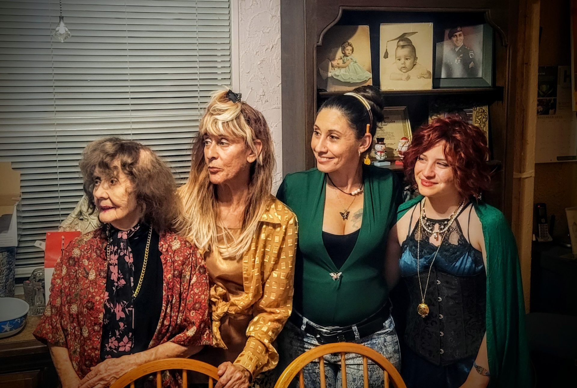 Four Generations of Murani Women (Aide, Yanet, Tania, Aiyanna) on Mami and Aiyanna's birthday