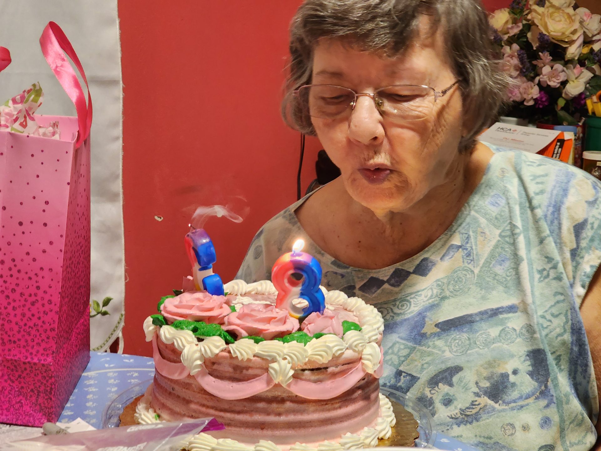 Her last birthday celebration