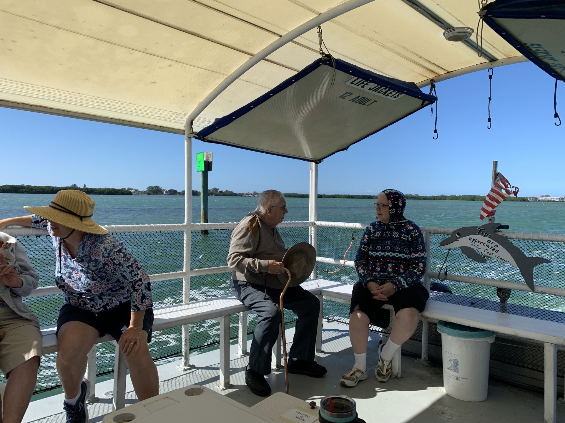Leland Beegle’s 90th Birthday family boat cruise