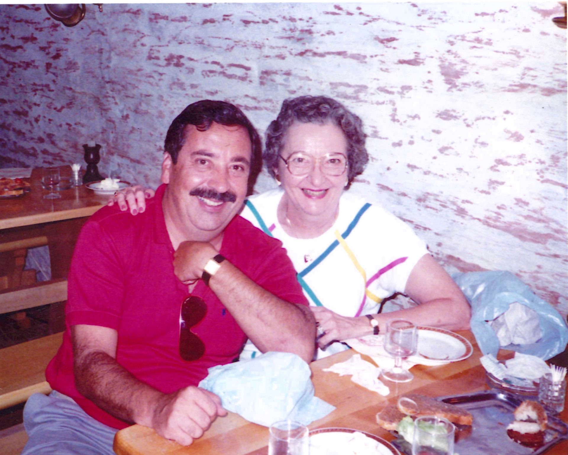 Jimmy and his mom Doris Kovats in Hungary