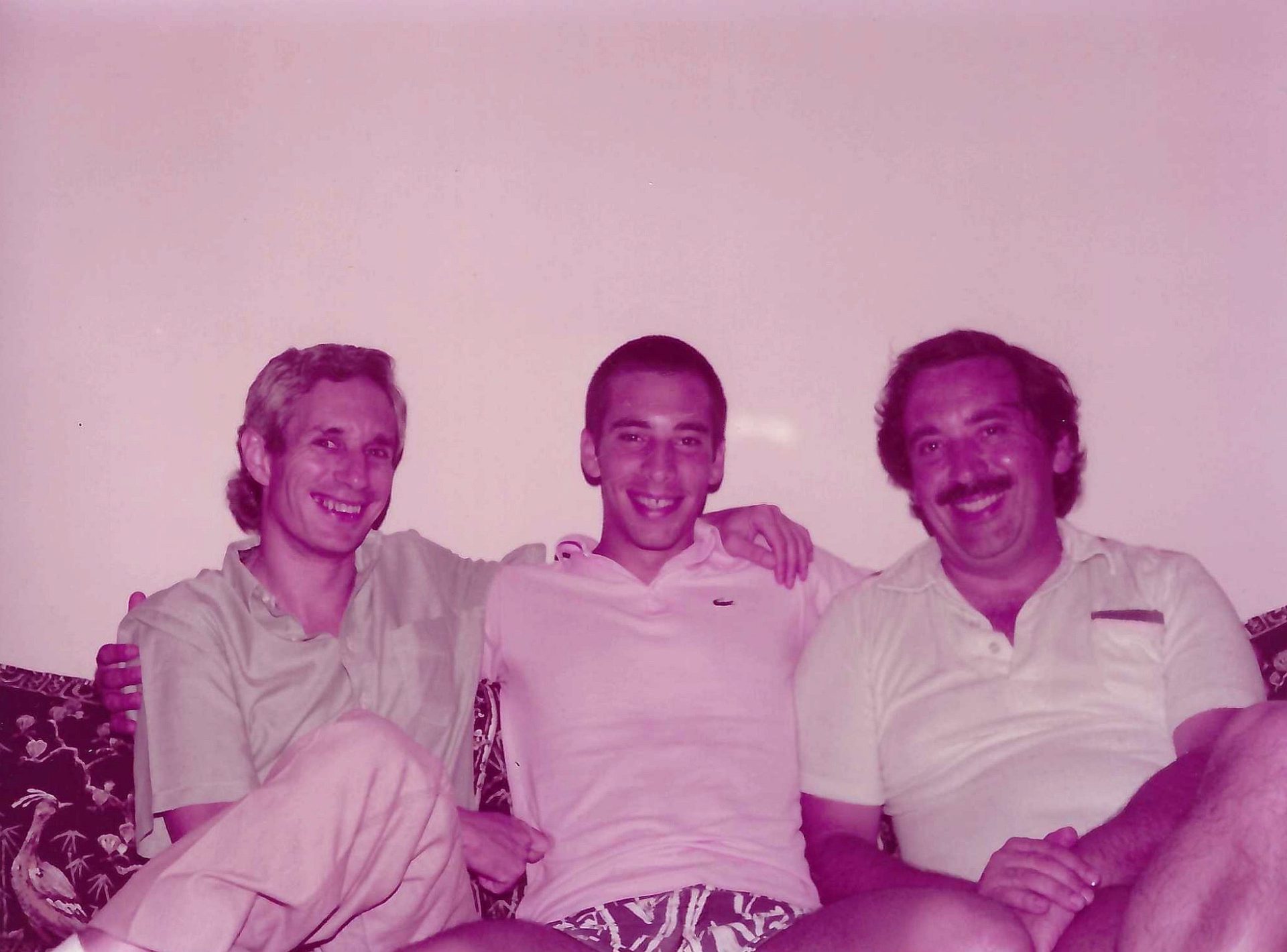 Jimmy and brother-in-law and best buddy Bill Guggenheim and Jimmy's son Jamie