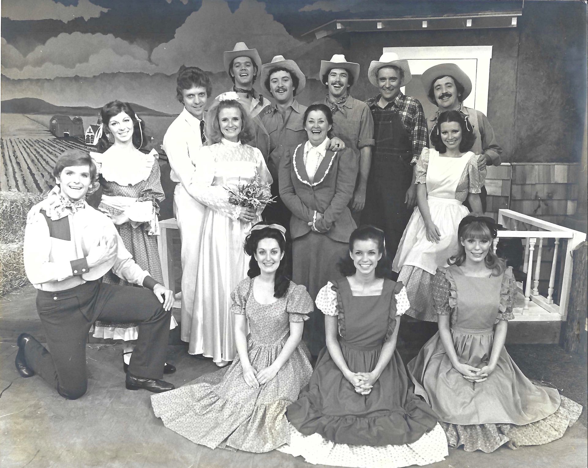Jimmy in Oklahoma at Once Upon a Stage dinner theater Winter Park, FL Winter of 1976.
