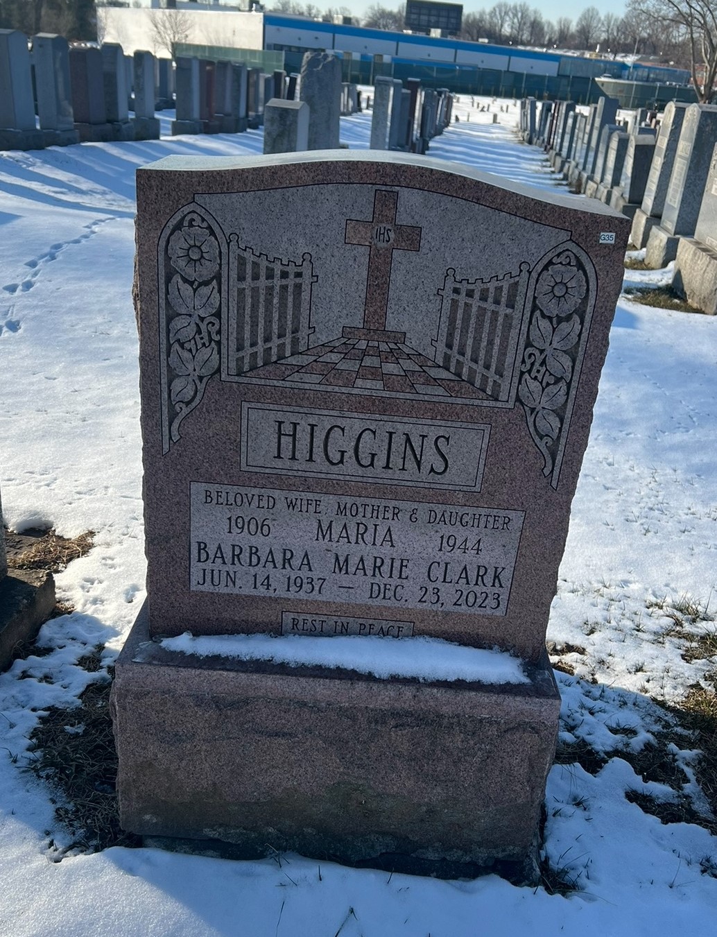 Rest in Peace Mom<br />
St. Michael's Cemetery