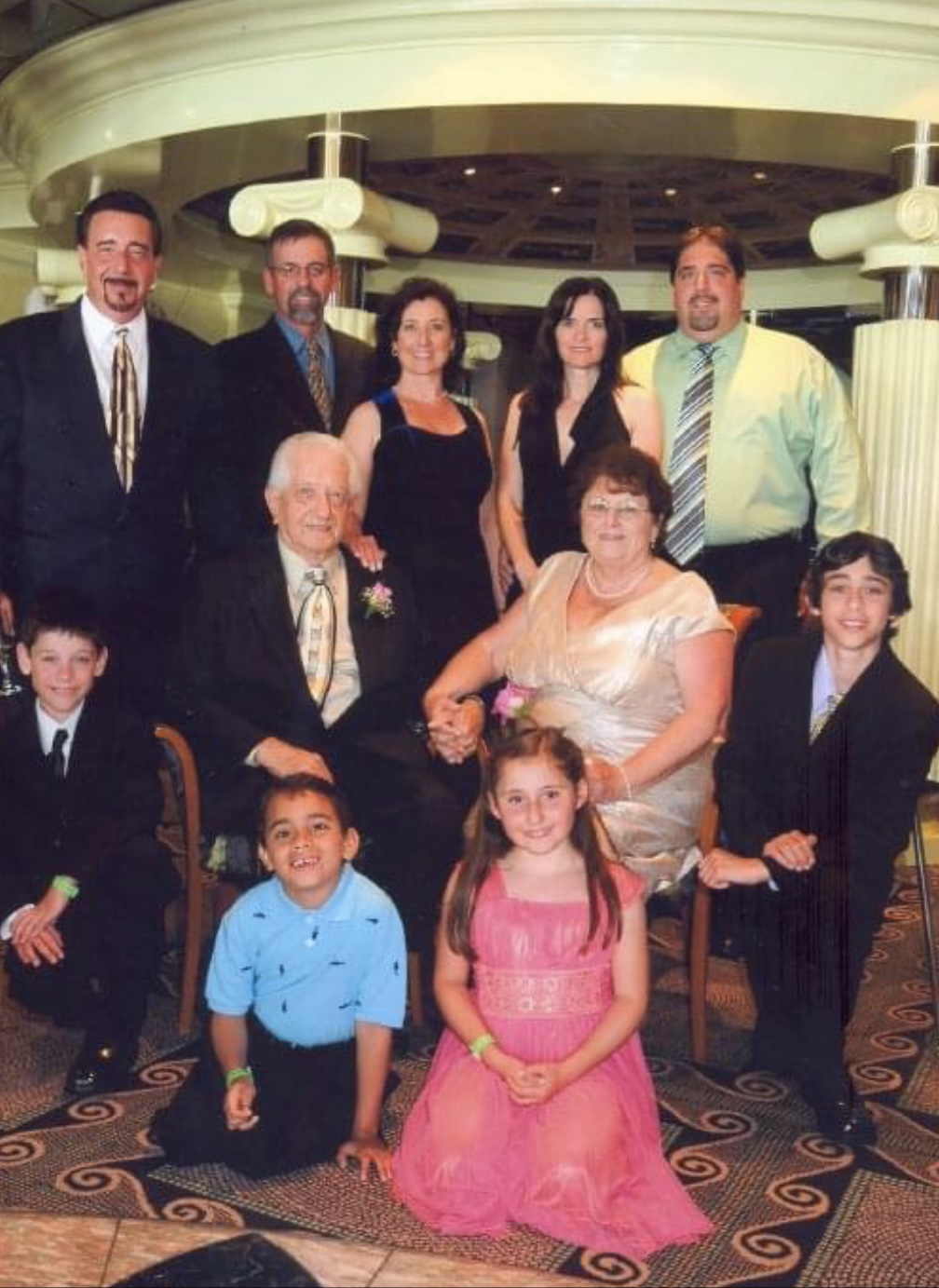 50th Wedding Anniversary - Mom and dad were remarried on a cruise ship.