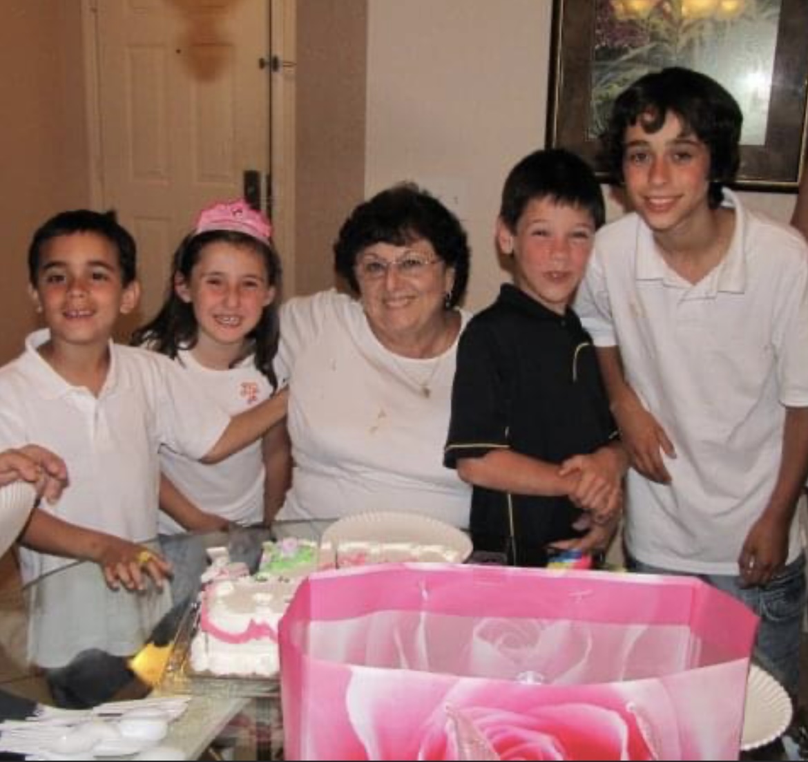 Always loving on all her grandchildren