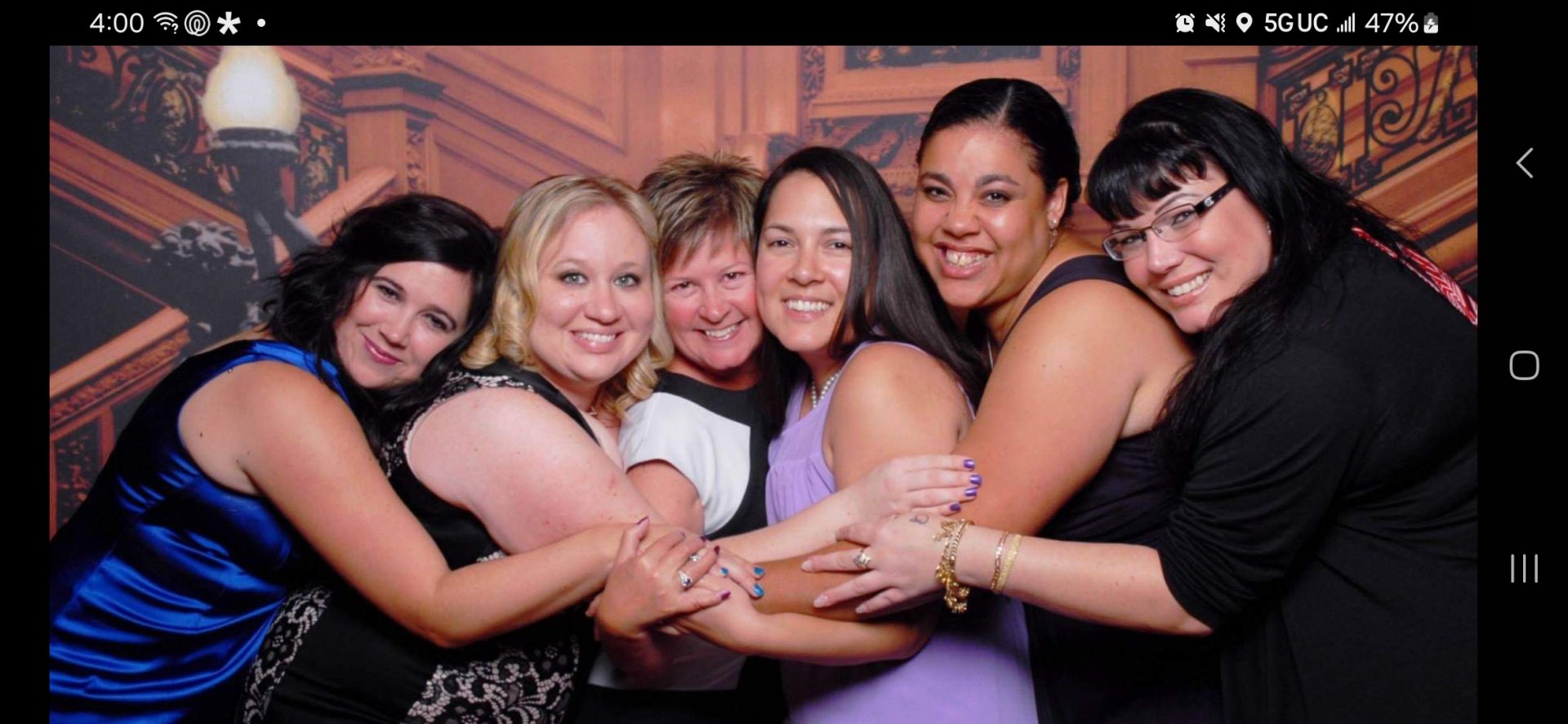 Nancy's Bachelorette party cruise.  We will miss her bright shiny preciousness ❤️