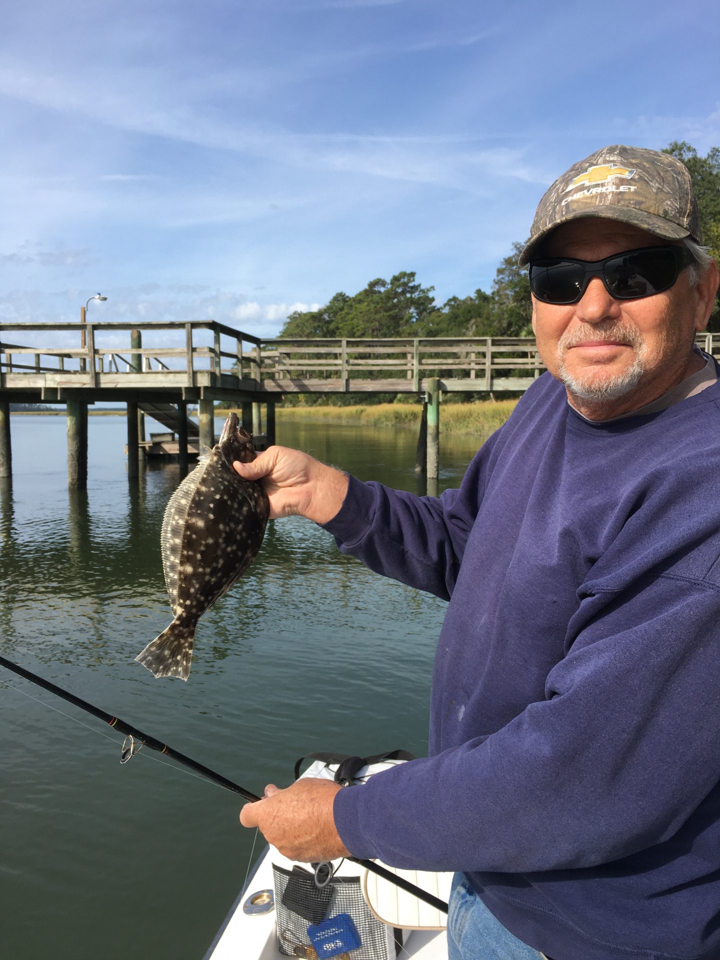 Great times on the water with one of my favorite fishing buddies.