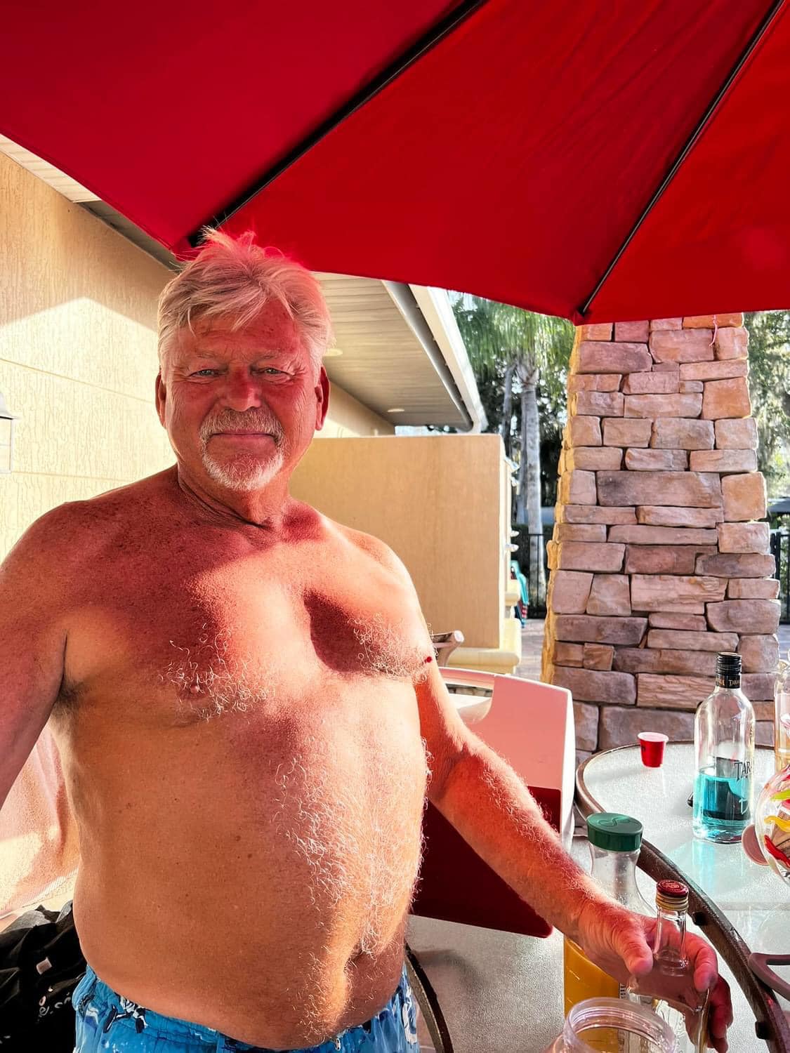 How I will always remember "cabana boy" Russ. RIP