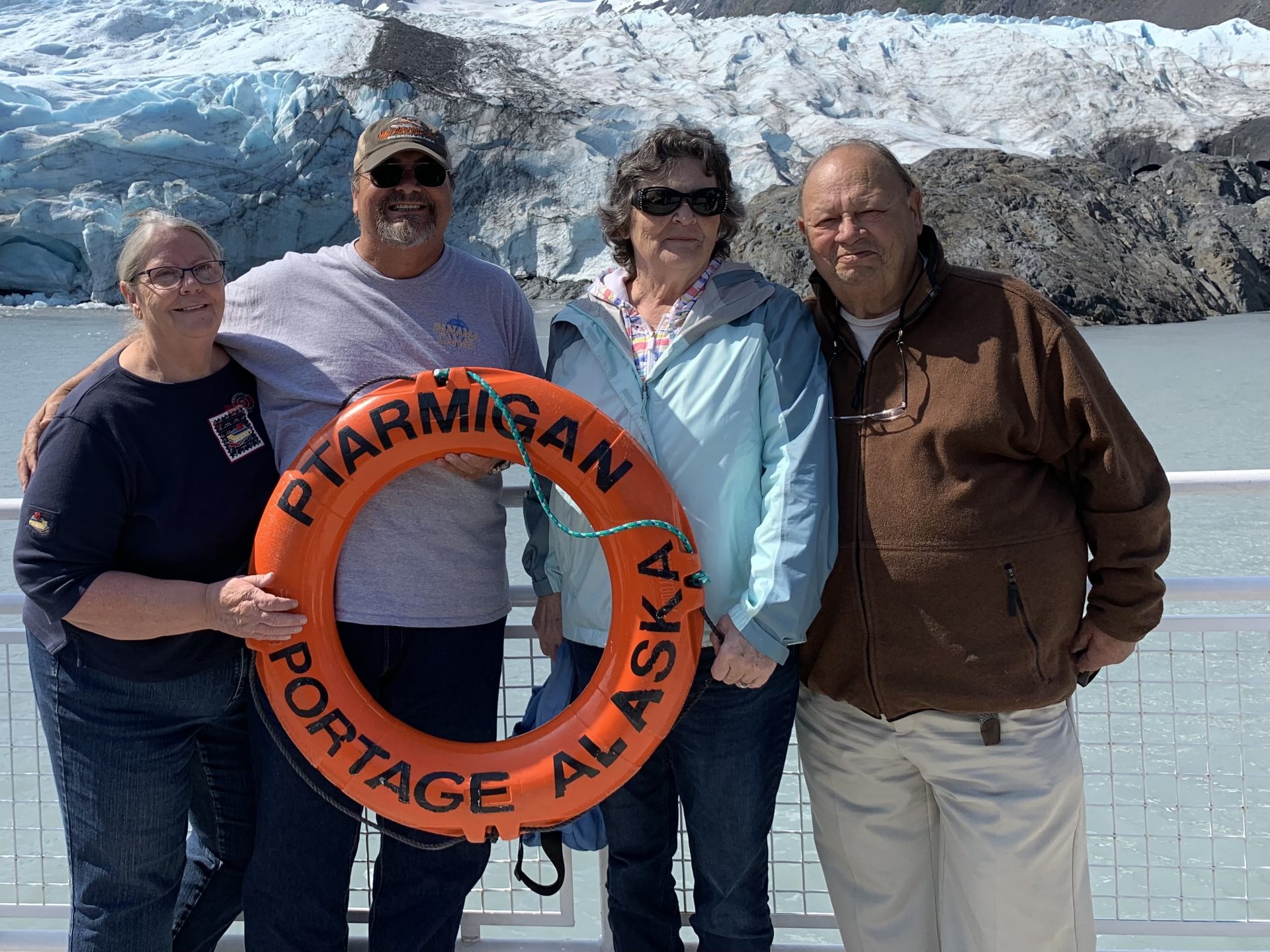 Enjoying Alaska with Bill & Jackie