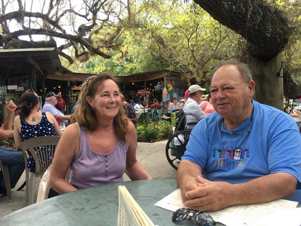 Enjoying Florida with sis