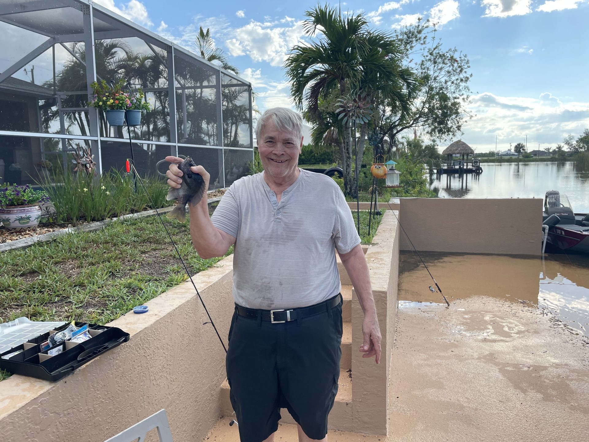 Fishing trip in Southwest Florida. With family.