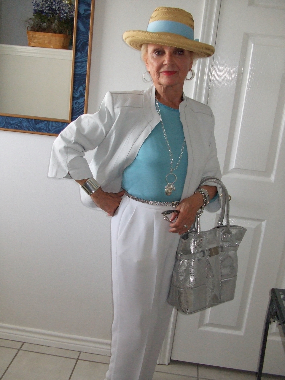 Ruthie in her Corpus Christi home
