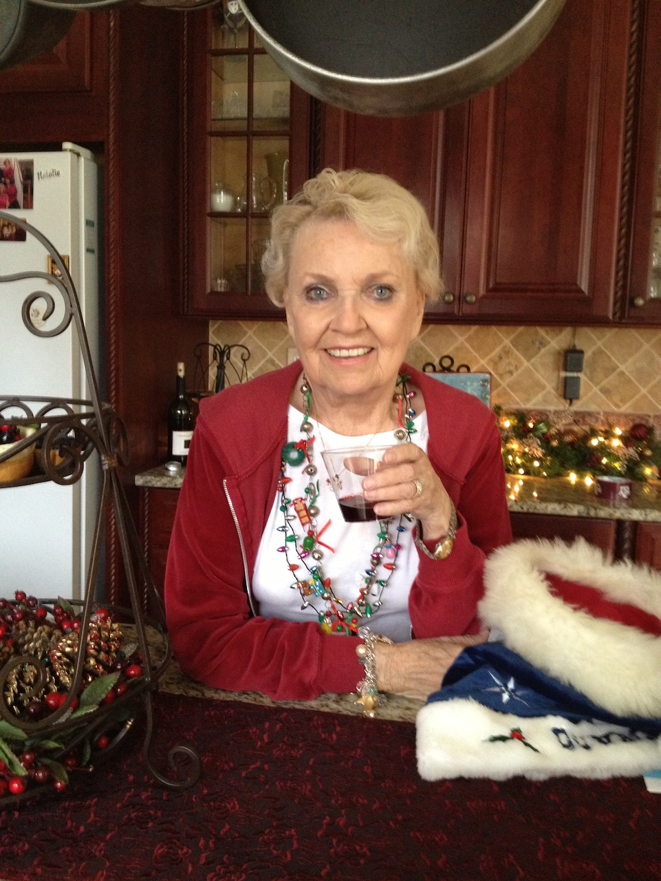 Ruthie in North Carolina for Christmas