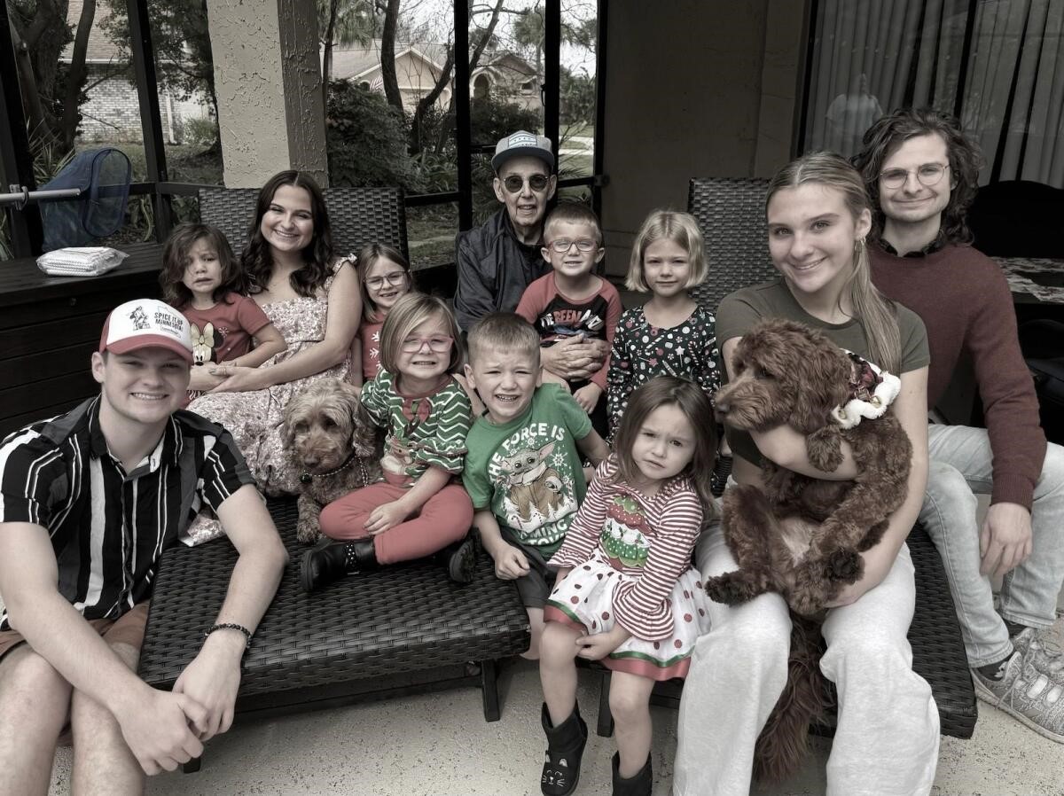 Gary & his grandkids