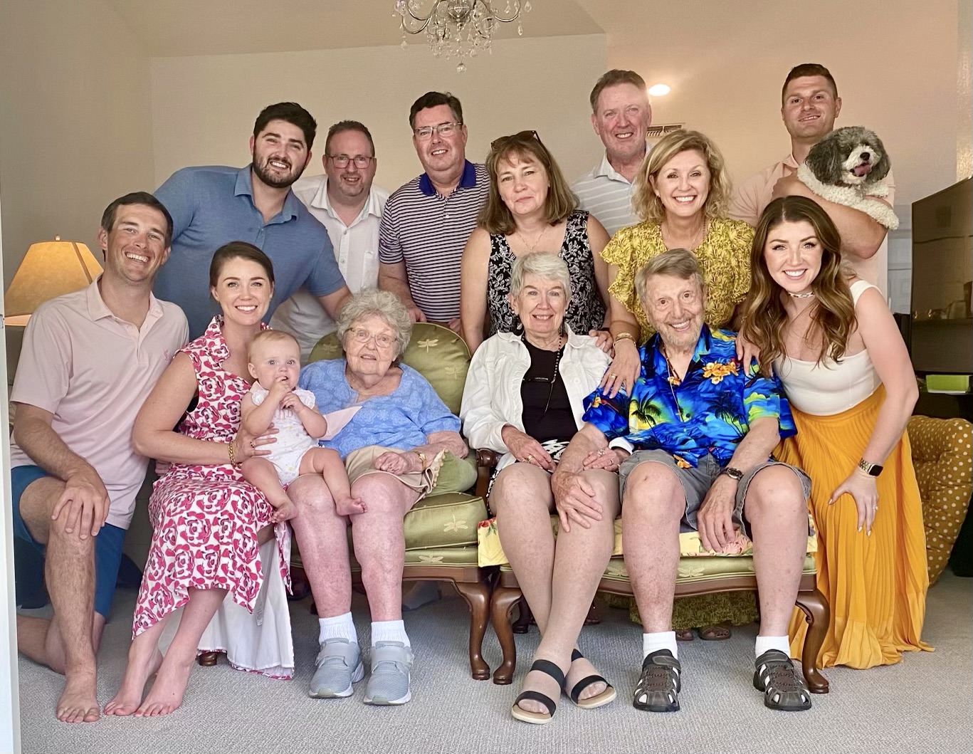 A beautiful 90th  birthday celebration.