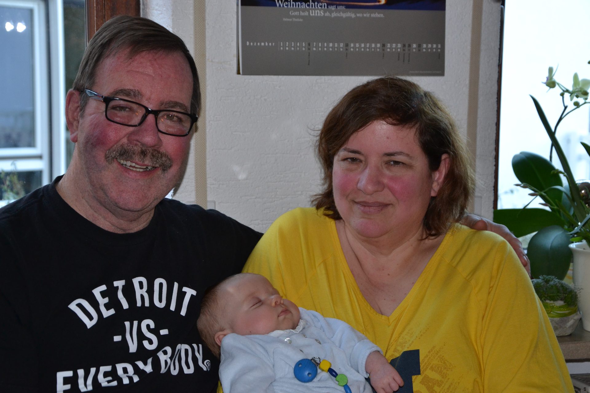 Although we rarely met him I liked Pat very much. I like to remember in 2015 when Pat and Lisa were visiting us together with Shawn, Simon and baby Hannah. <br />
Gerhard & Elisabeth