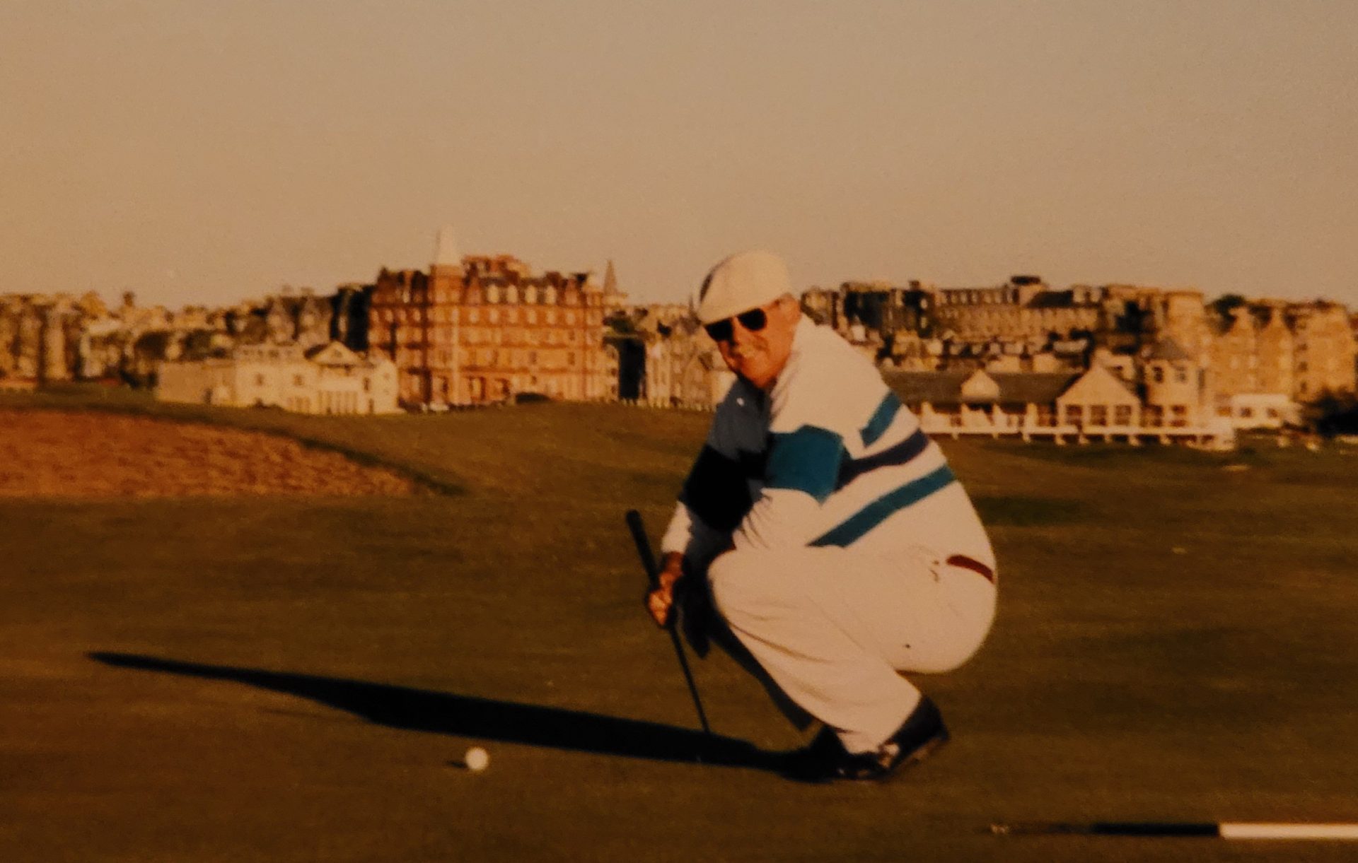 If you were a friend of Bill's you were one for life.  One of my many trips, stories and experiences with Bill.  One of my favorite photos and stories with Bill from St Andrews Scotland.<br />
<br />
You are missed.