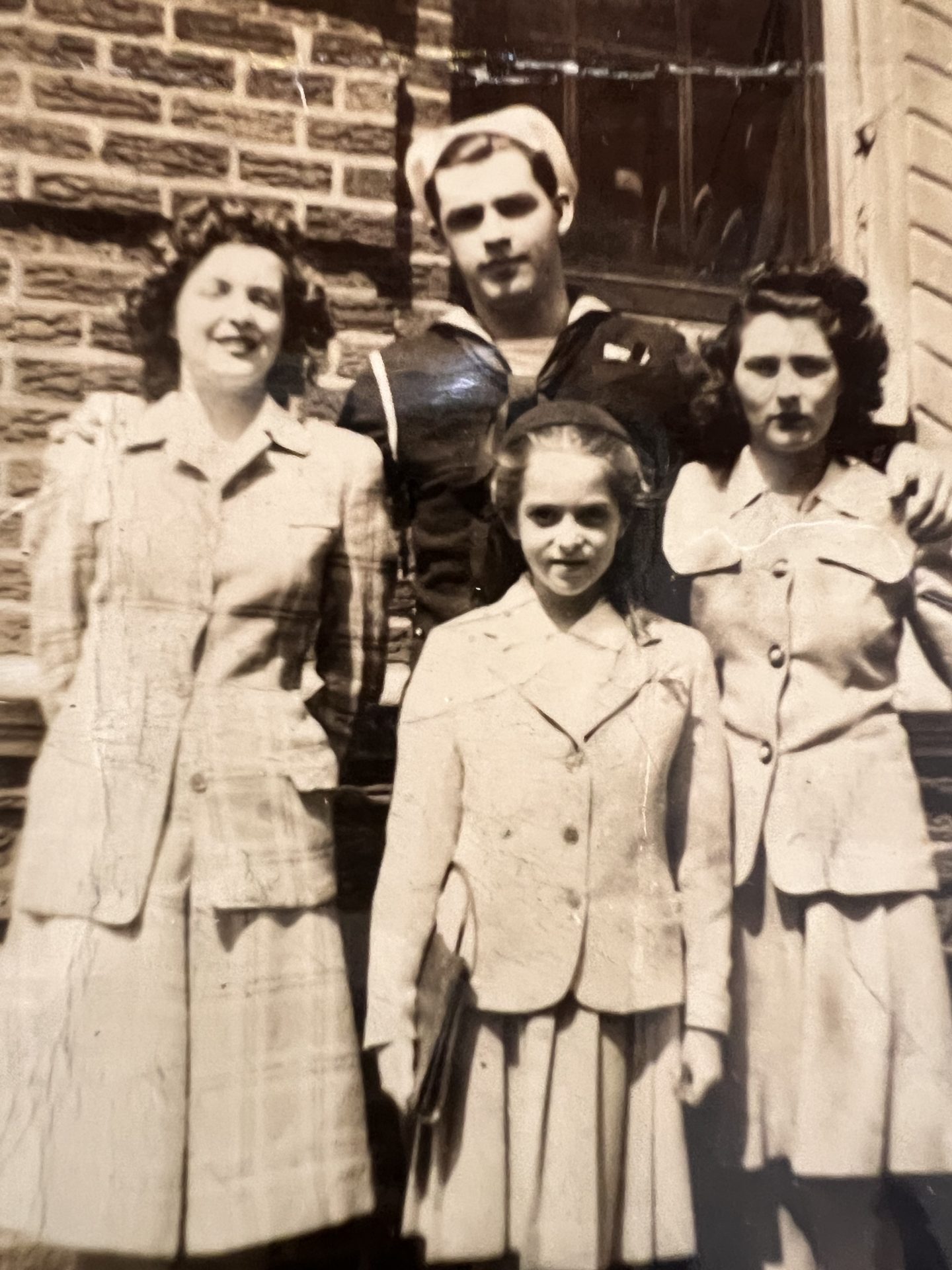 Aunt Dot with siblings