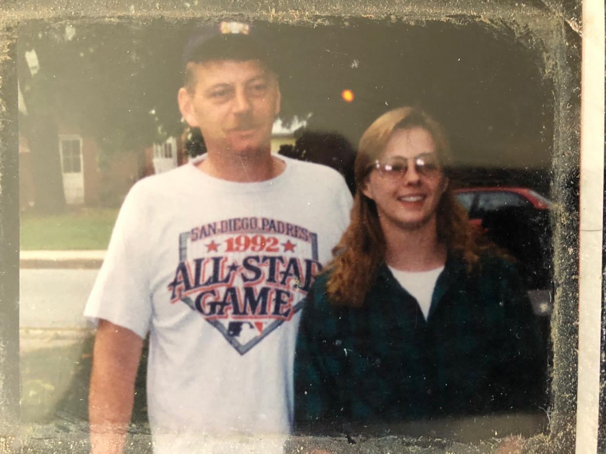 Steven and myself about 1985