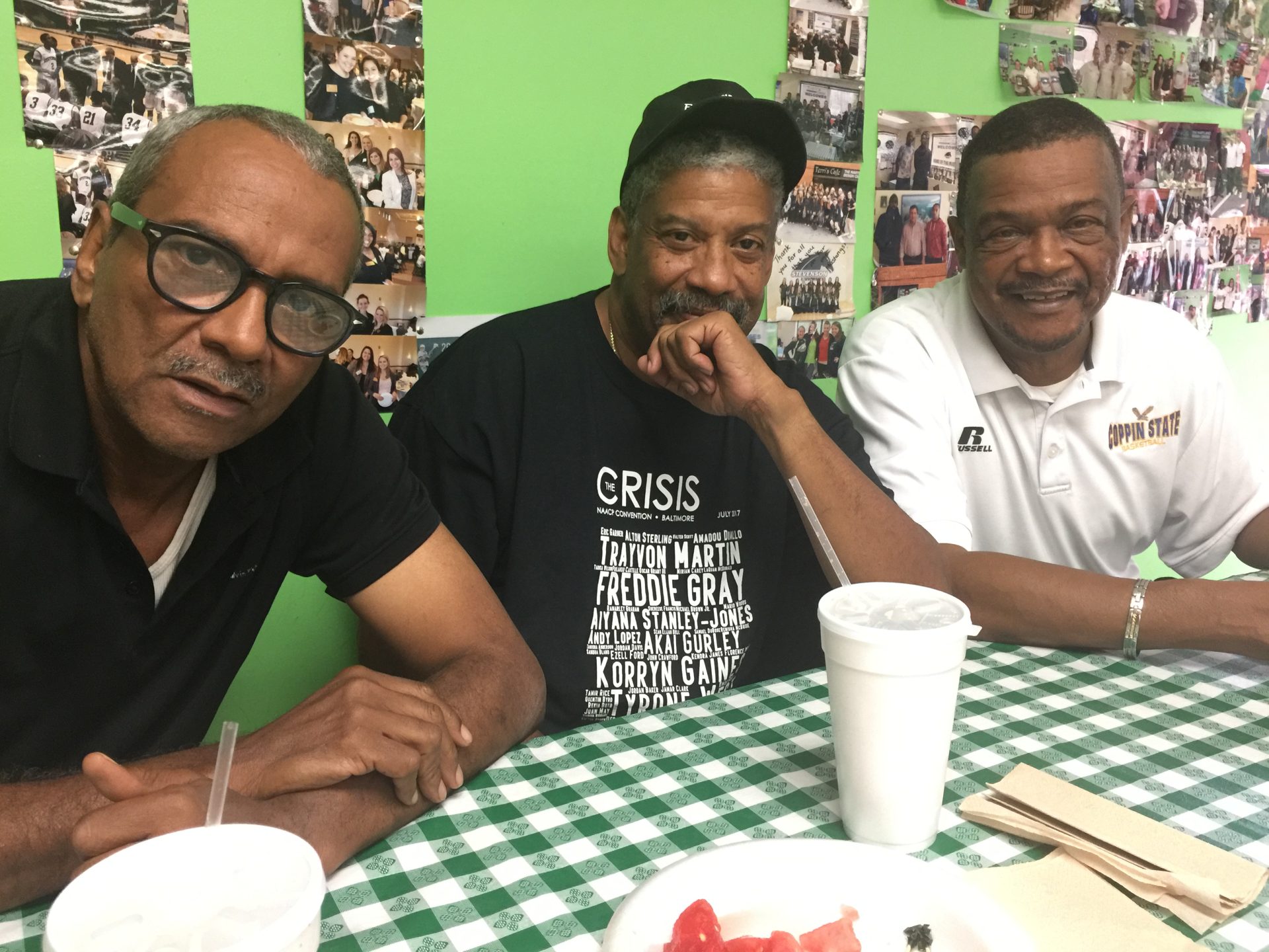 Ronald, Michael and Sterling in Baltimore