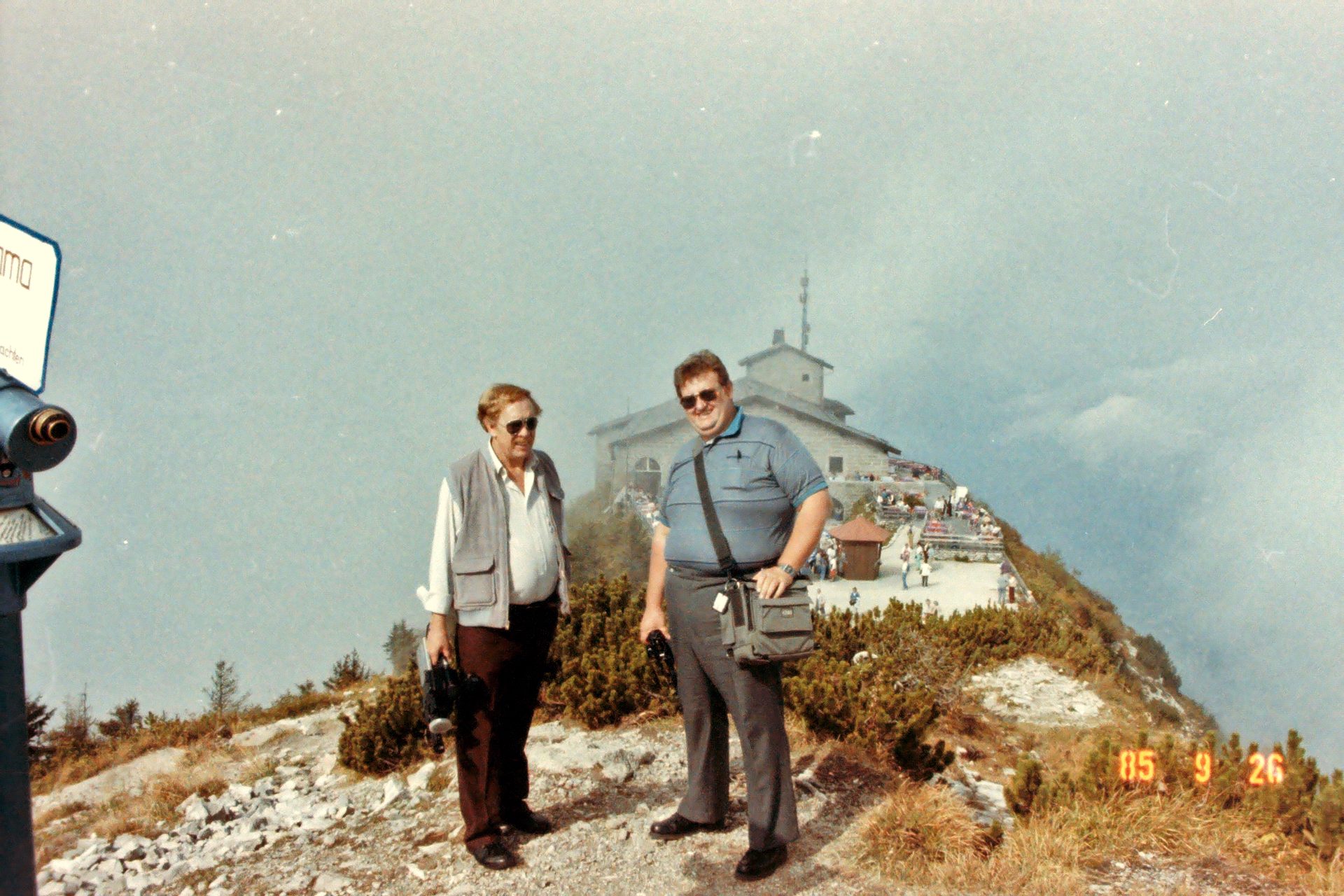 Steve and friend in Germany