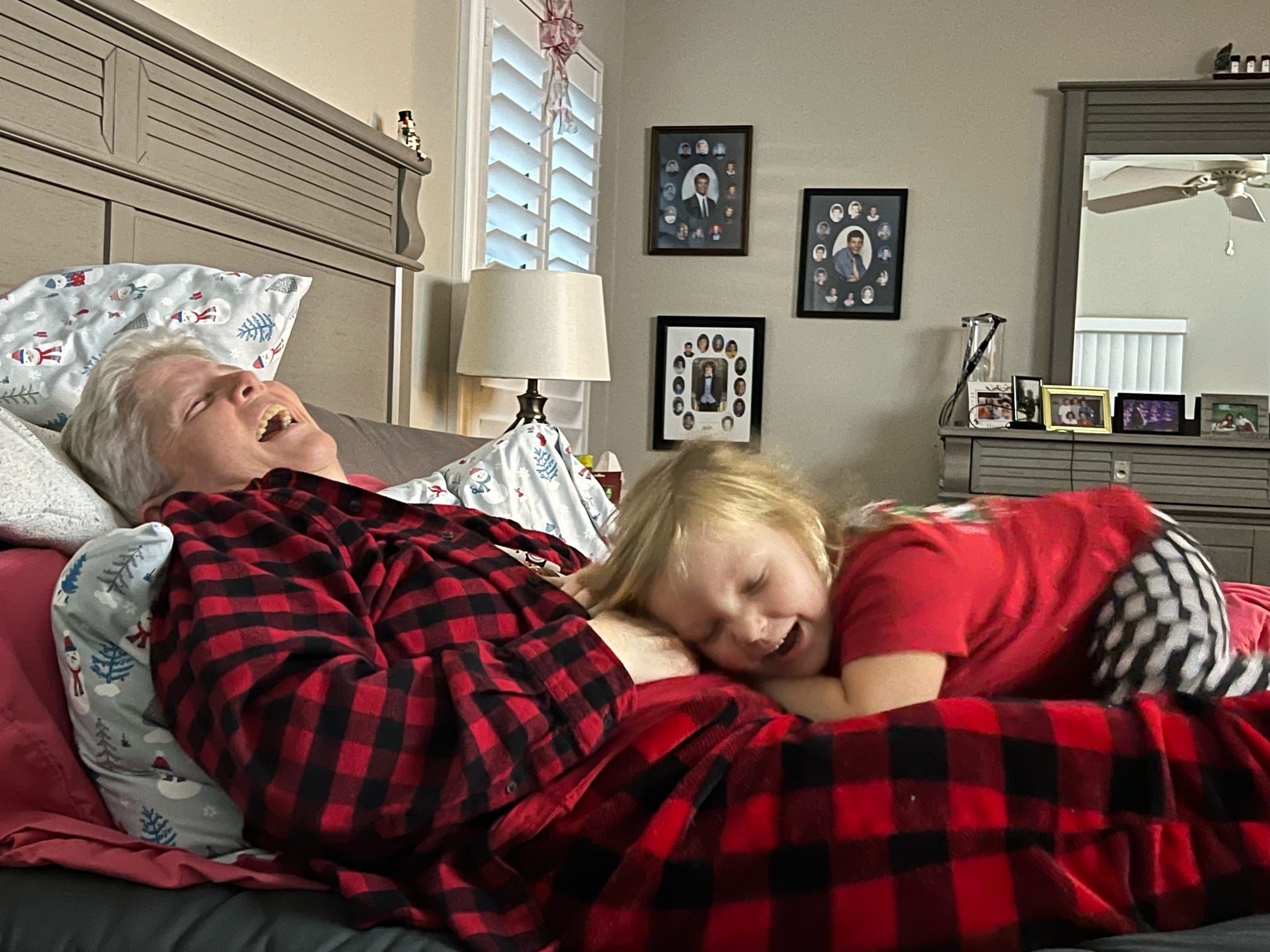 Laughing with Sophie