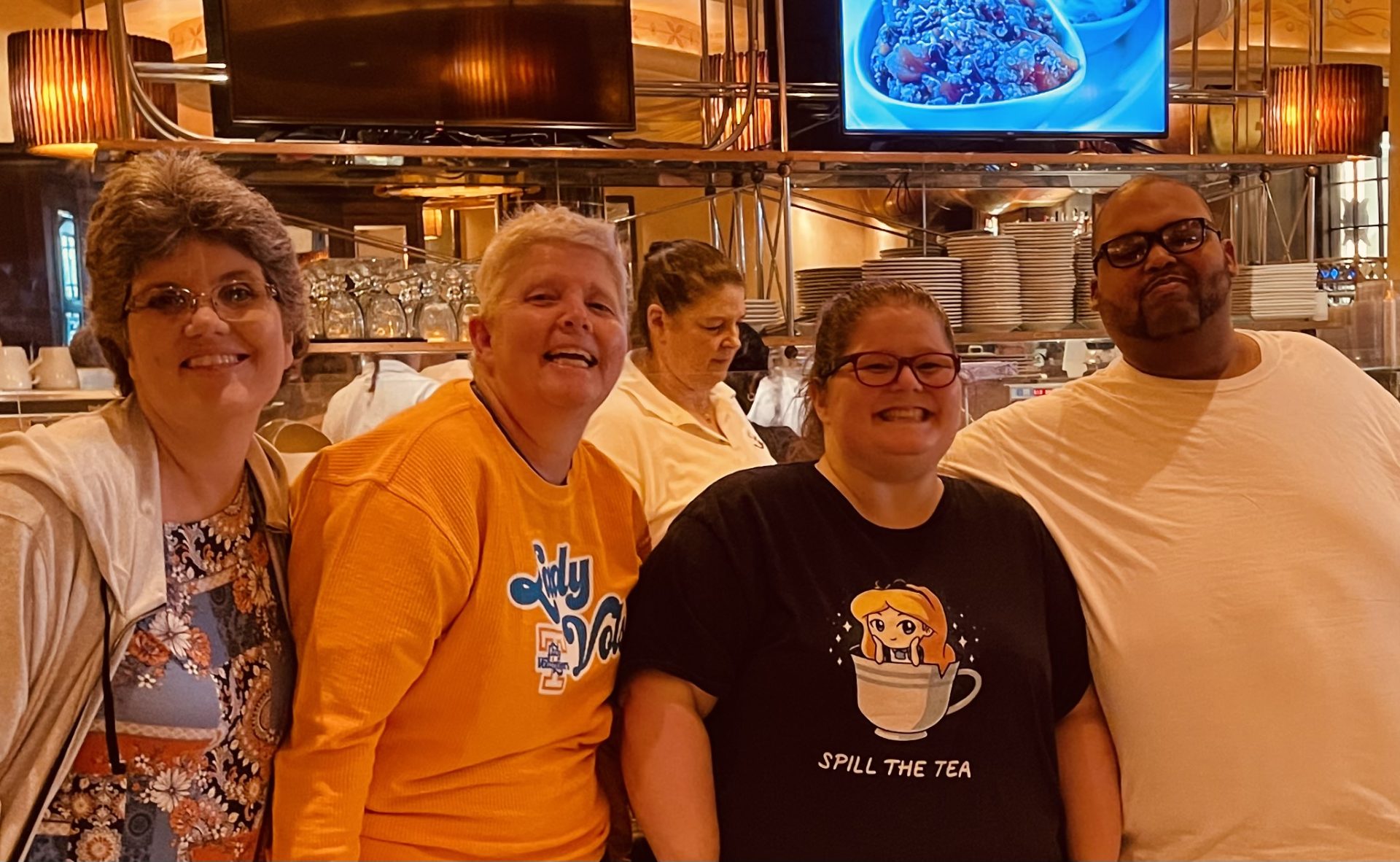 Laura visiting Jess and Ken I’m taking the picture