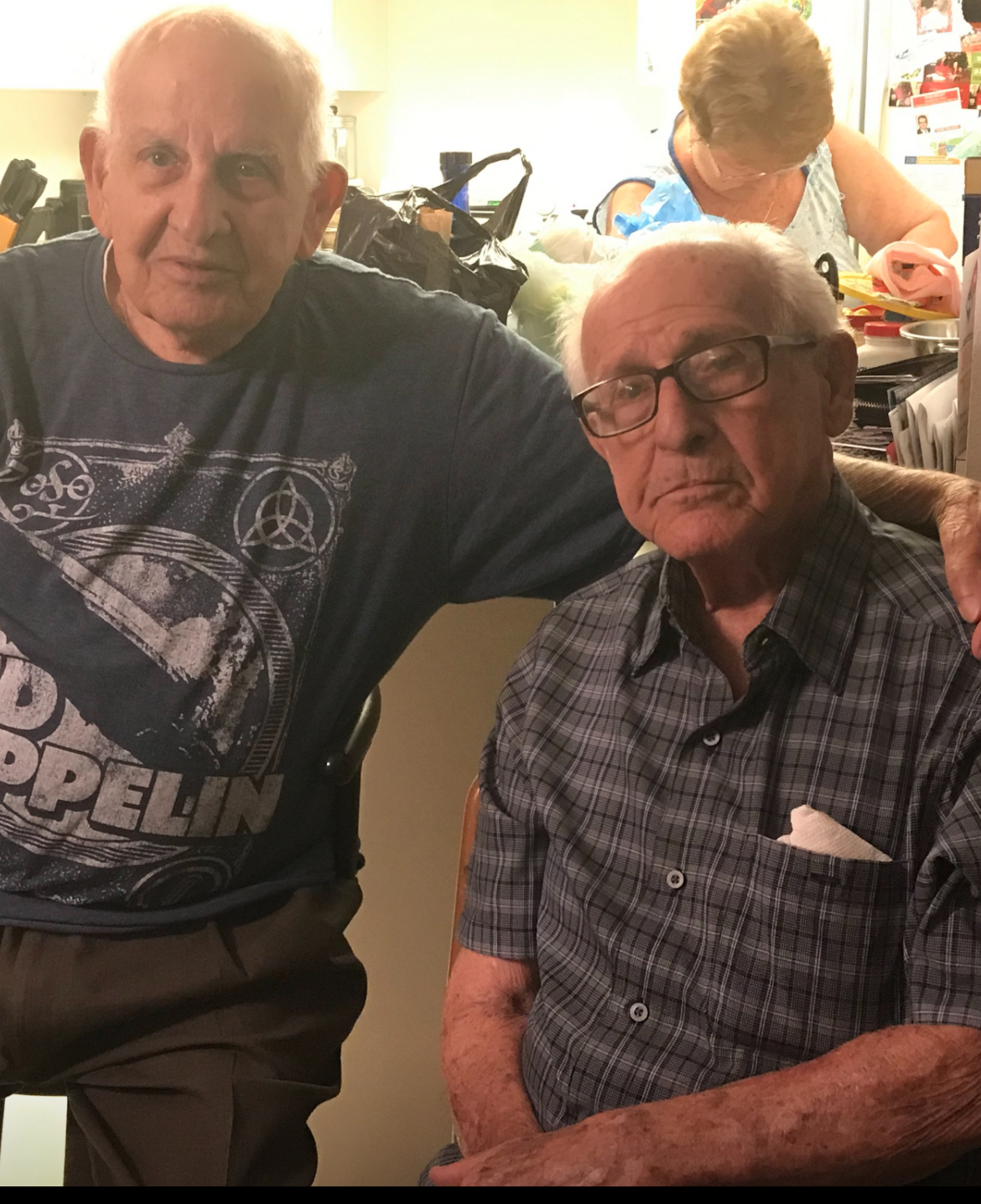 Tio and Dad.  Beautiful memories of two loving brothers